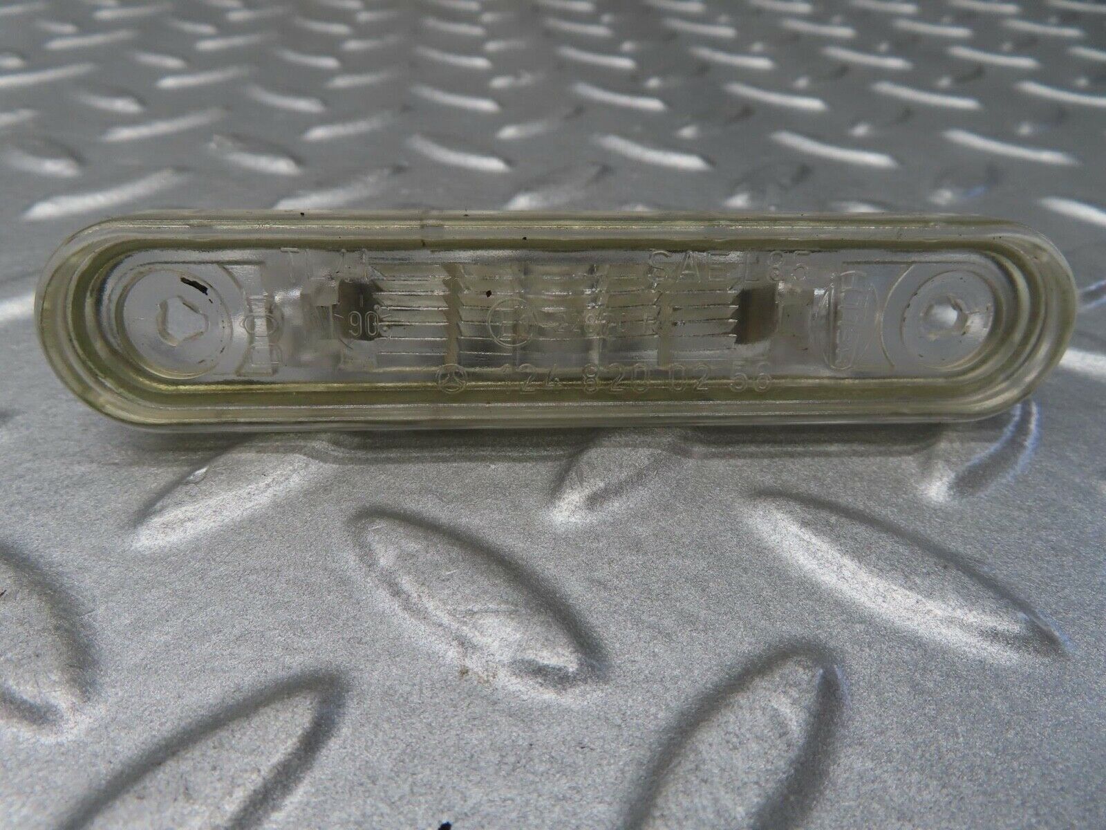 16471 Mercedes-Benz W124 260E number Plate Light Pair 1248200256