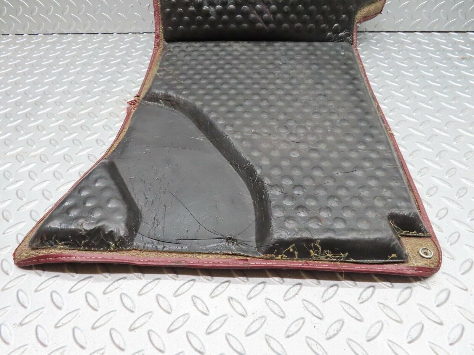 12619 Mercedes-Benz W108 280SE 3.5 Front Left Floor Carpet Red