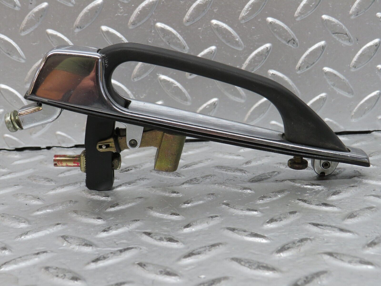 28166 Mercedes-Benz W123 280E Rear Left Exterior Chrome Handle 1237600359