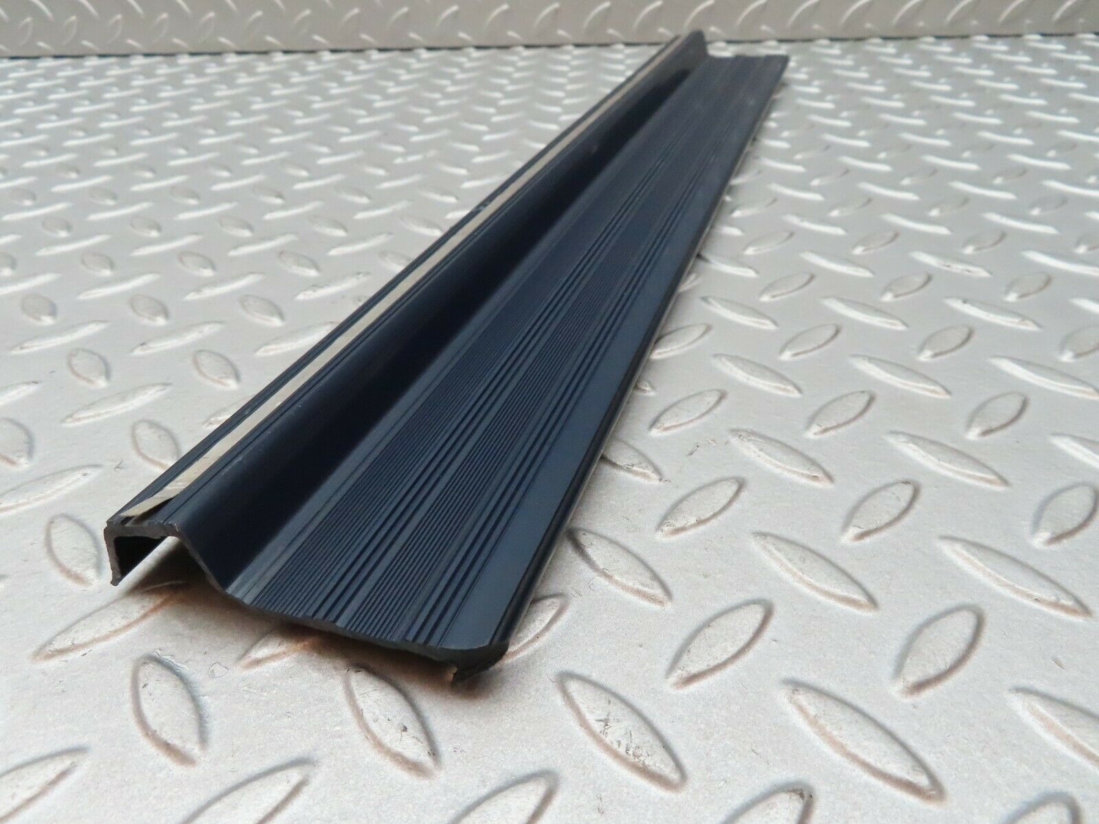 4360 Mercedes-Benz W123 230E Rear Left Door Sill Trim Blue