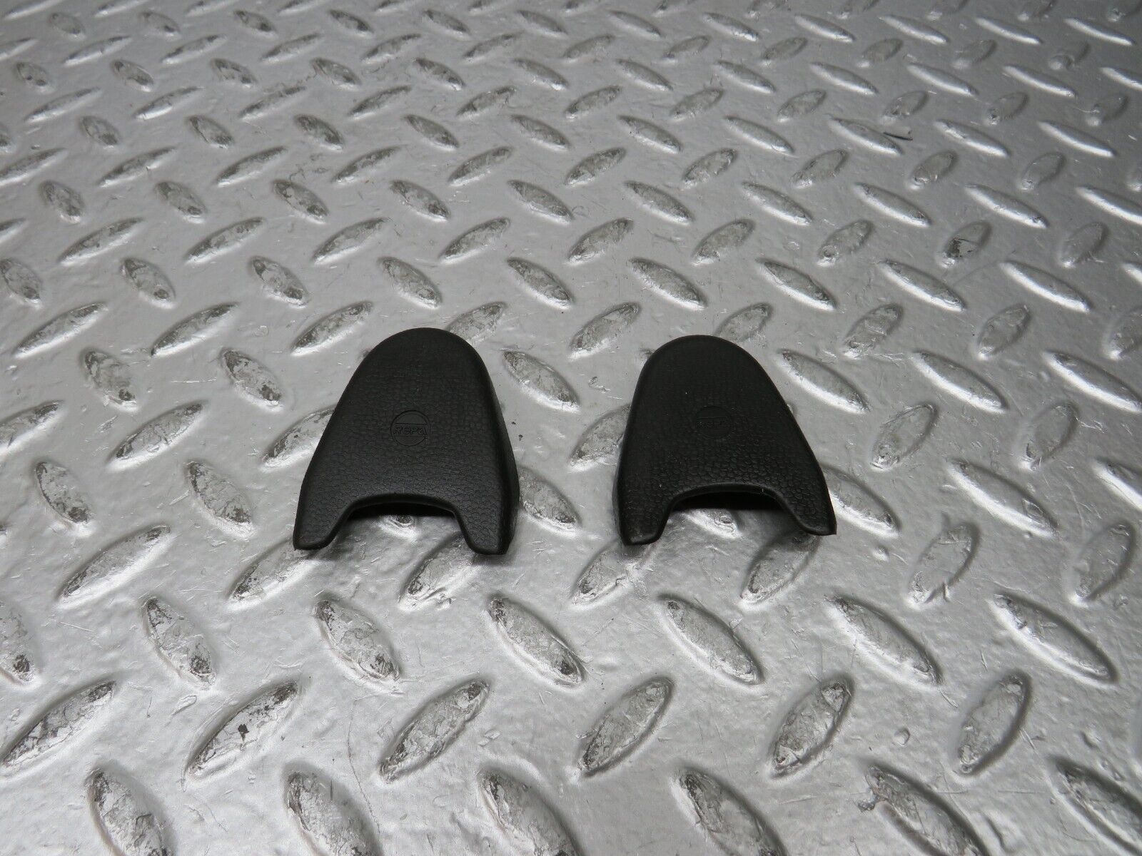 27325 Mercedes-Benz W123 280E Seat Belt Plastic Cap Pair 0008680430