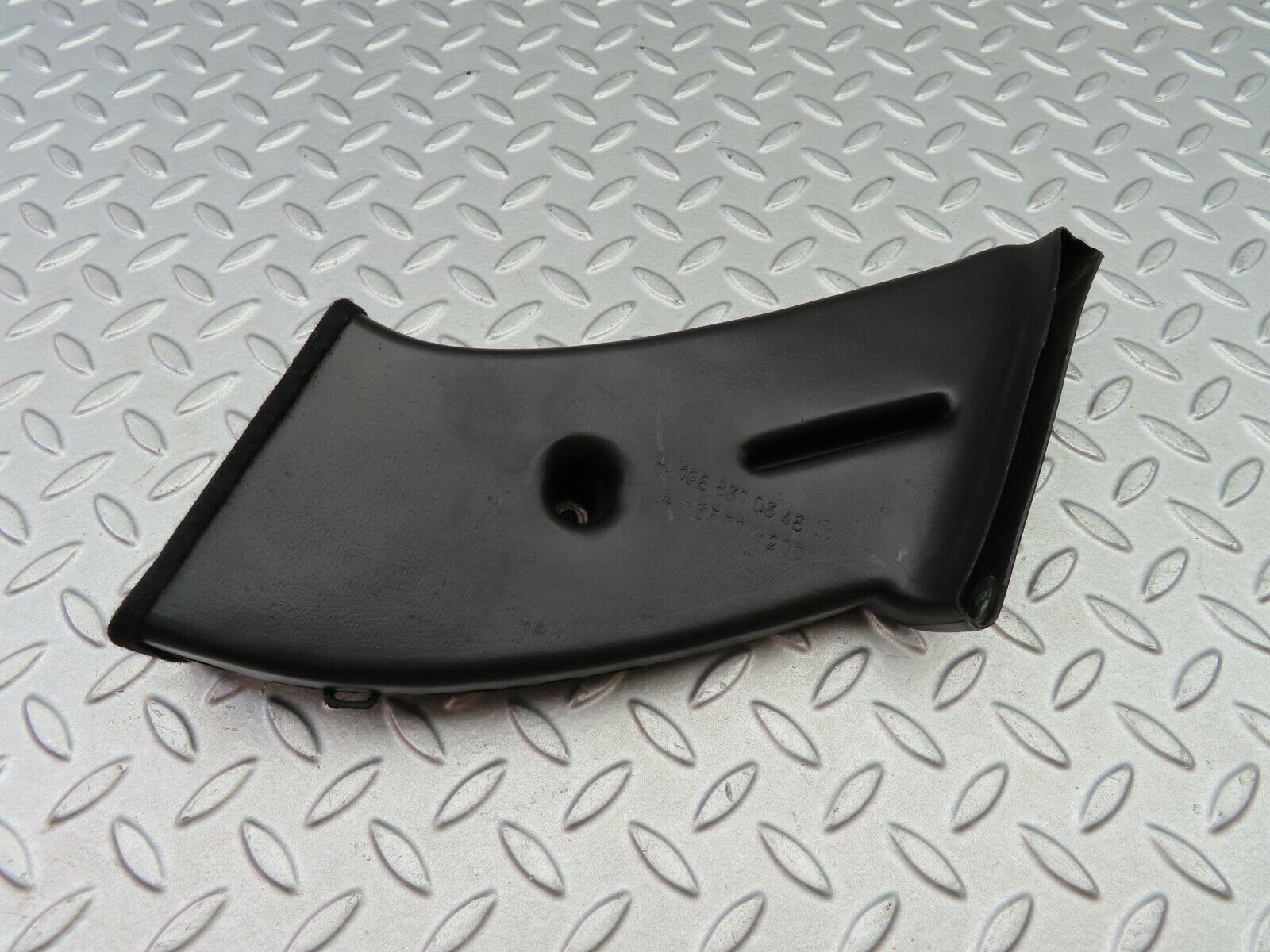 6144 Mercedes-Benz W126 380SE Air Duct Front Left 1268310346