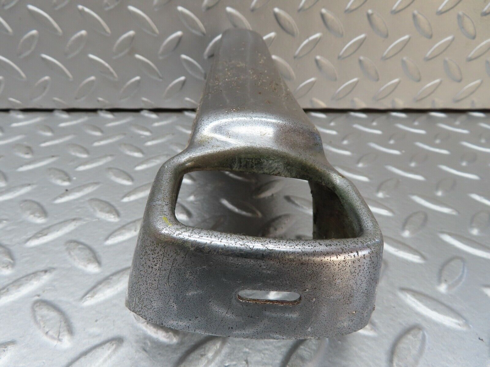 18760 Mercedes-Benz W120 W121 Ponton Rear Bumper Chrome Overriders Pair