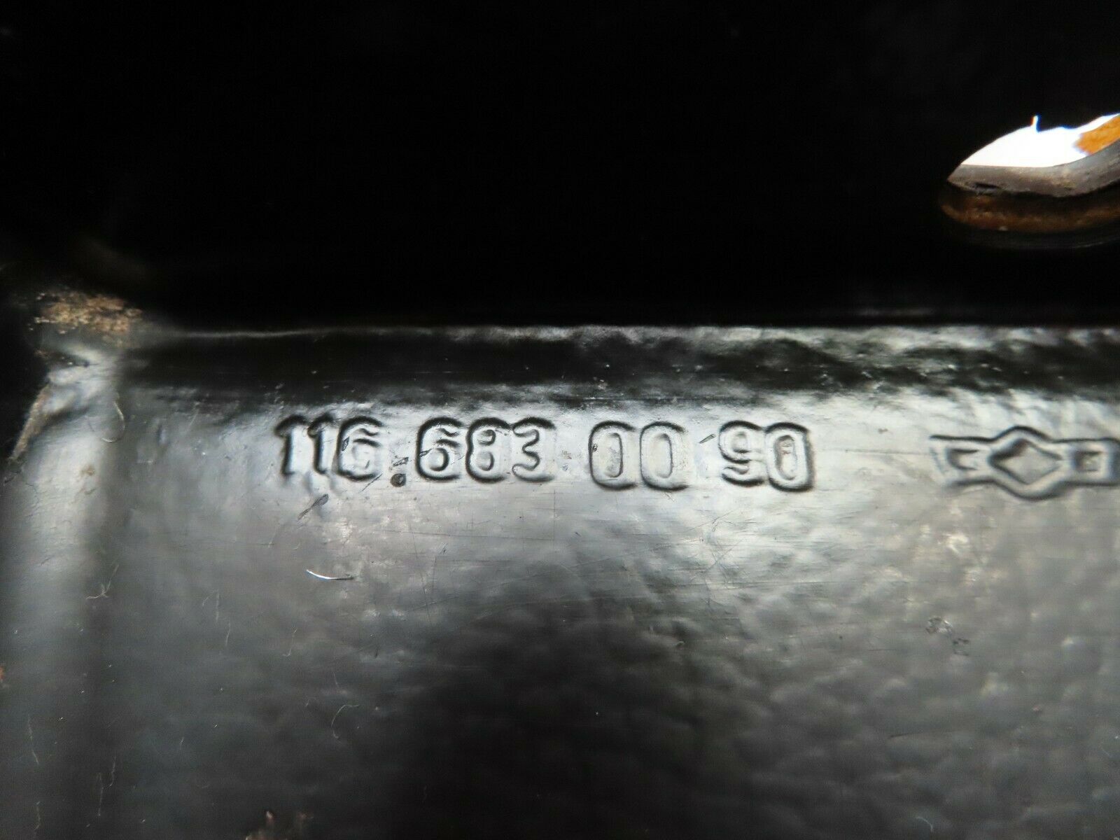 7320 Mercedes-Benz W116 450SE Centre Console Black 1166830090