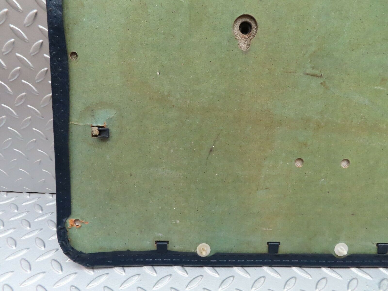 4366 Mercedes-Benz W123 230E Front Left Door Card Blue