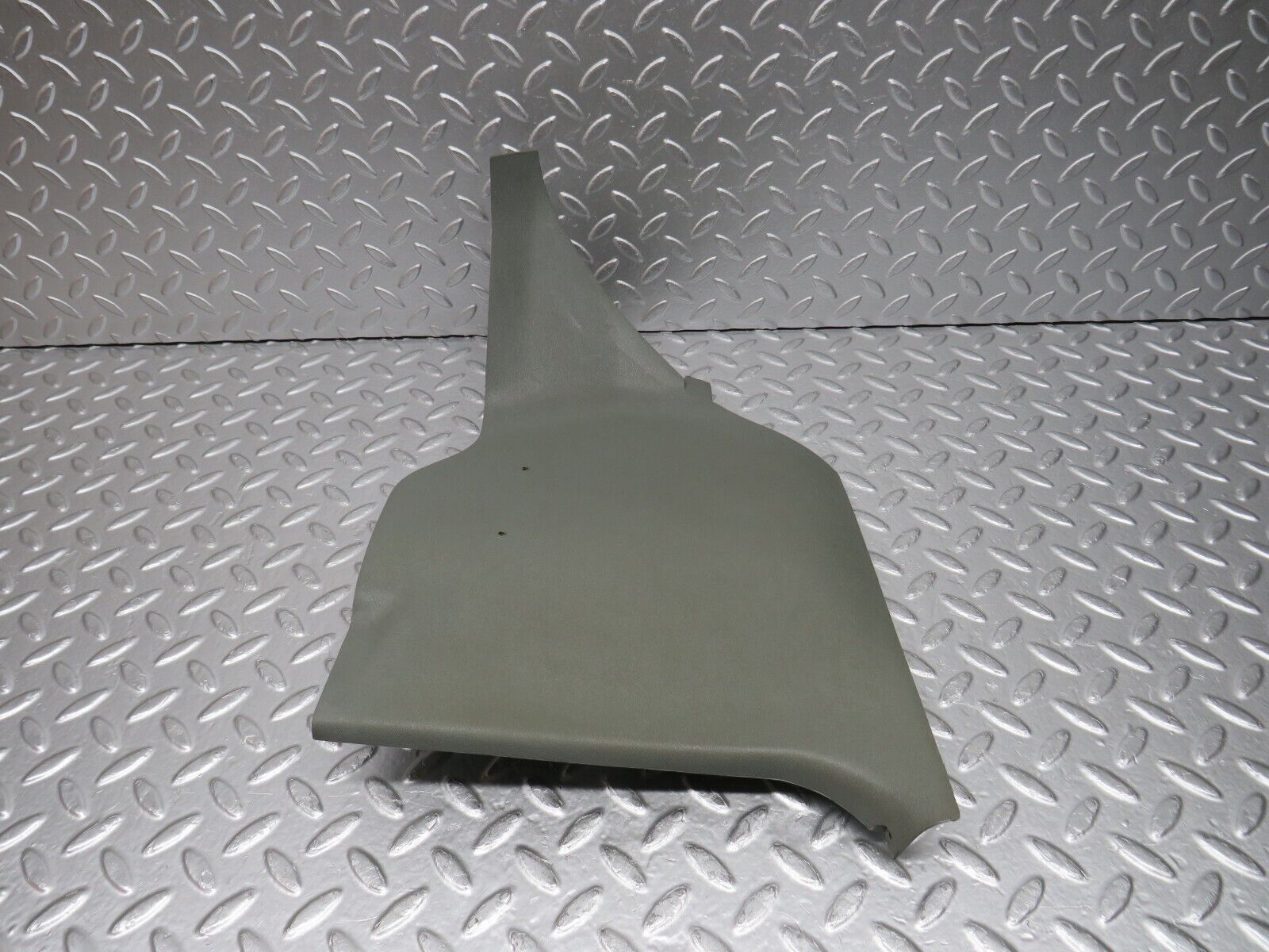 31329 Mercedes-Benz S124 220TE Front Left Kick Panel Trim Grey 1246880506