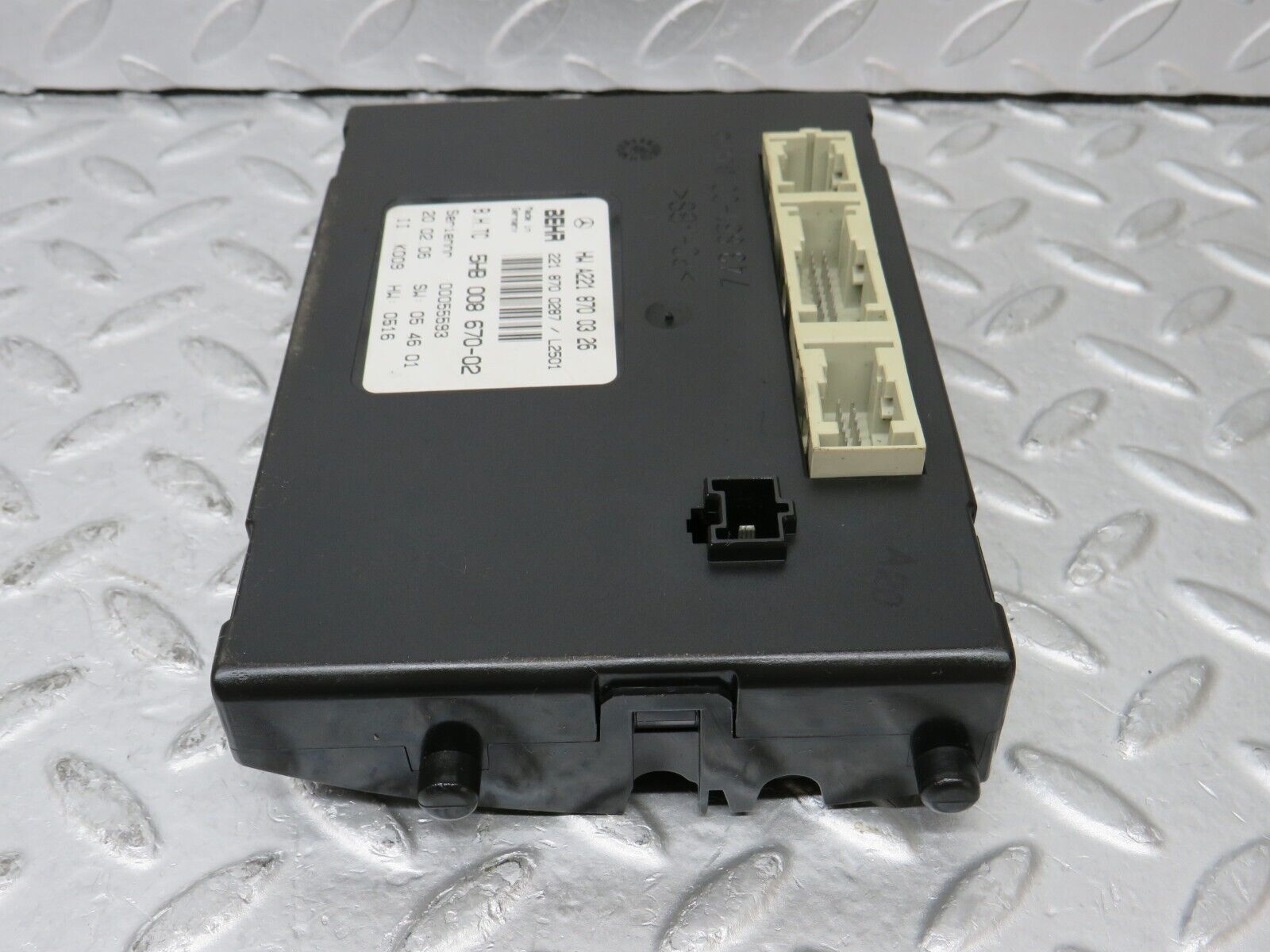 35153 Mercedes-Benz W221 Climate Control Unit 2218700326 2218700287