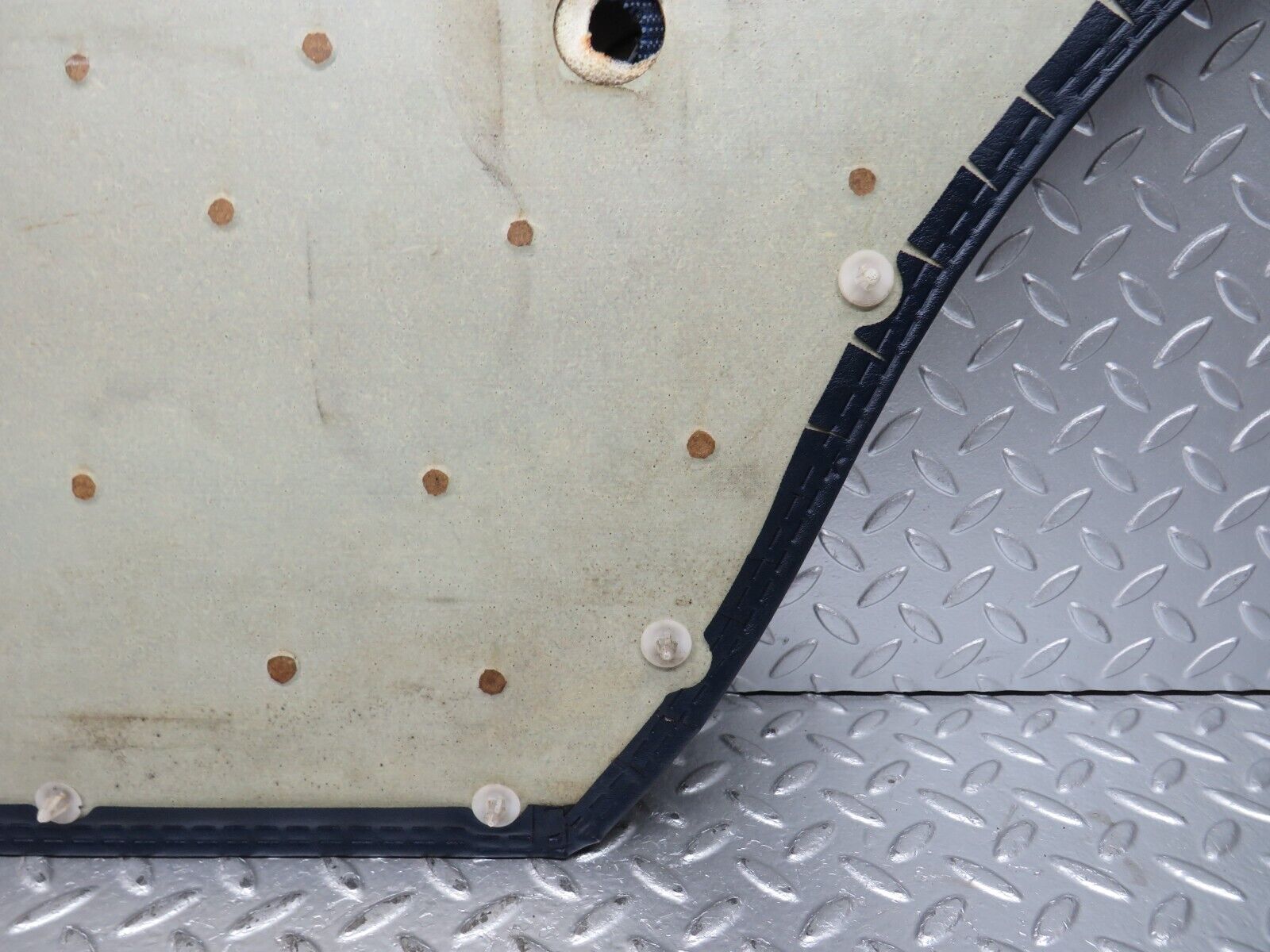 31938 Mercedes-Benz W123 230E Rear Left Door Card Blue