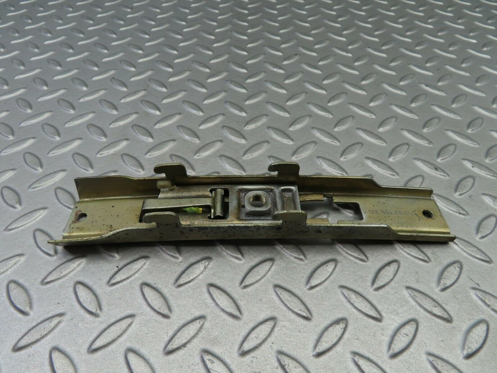 6168 Mercedes-Benz W126 380SE Seat Belt Adjuster Rail 1268680011