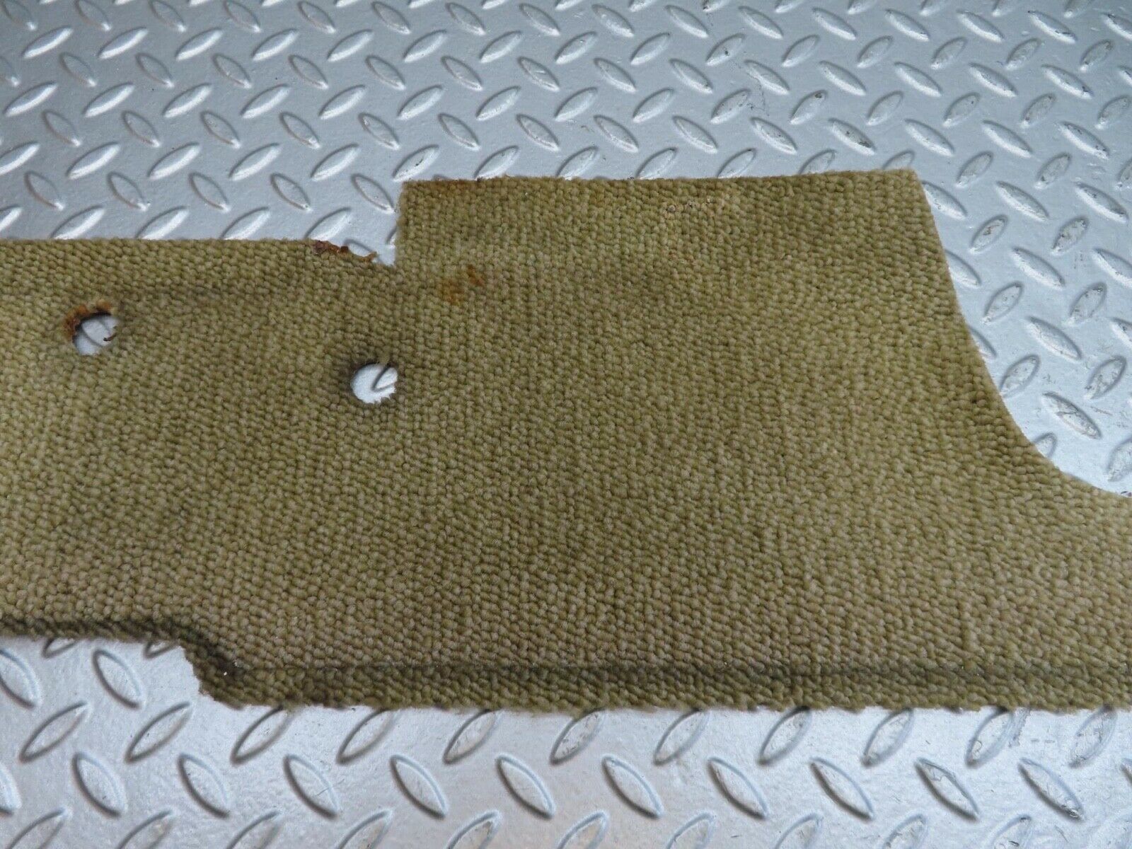 13514 Mercedes-Benz W123 200 Door Sill Floor Carpet Right Side Cream