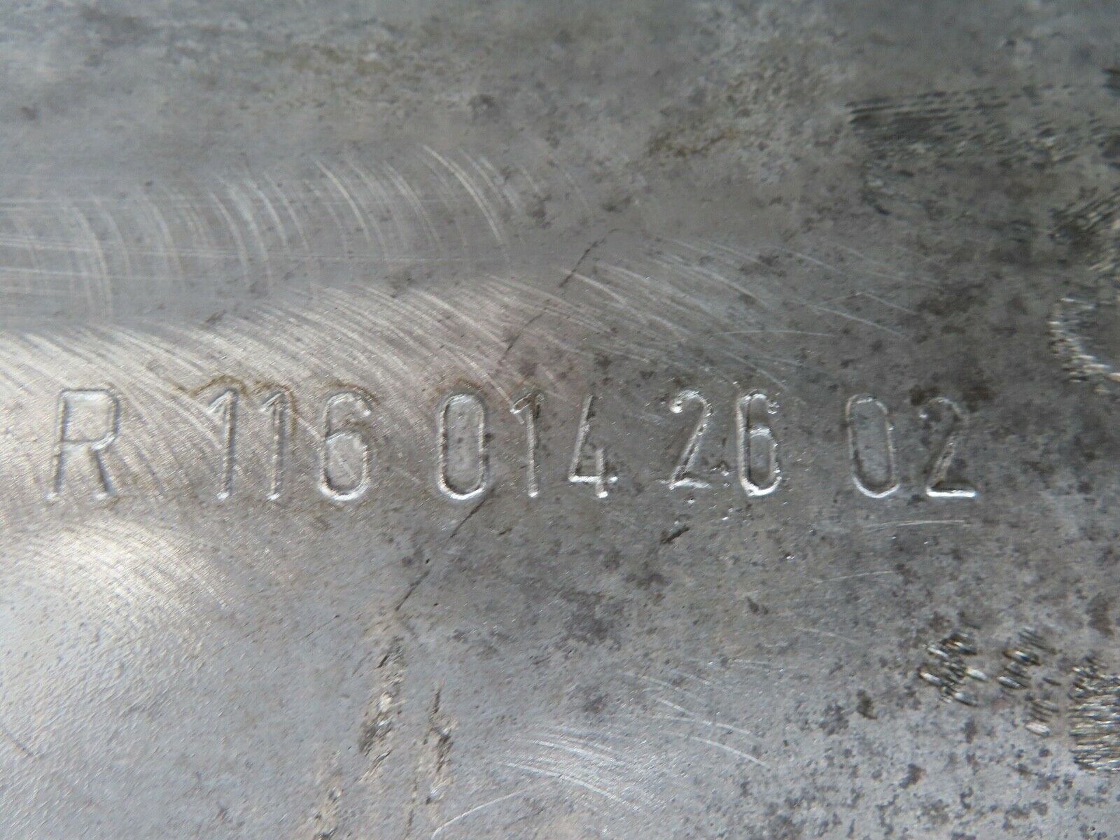 17805 Mercedes-Benz W116 450SEL Oil Pan Oil Sump 1160142602