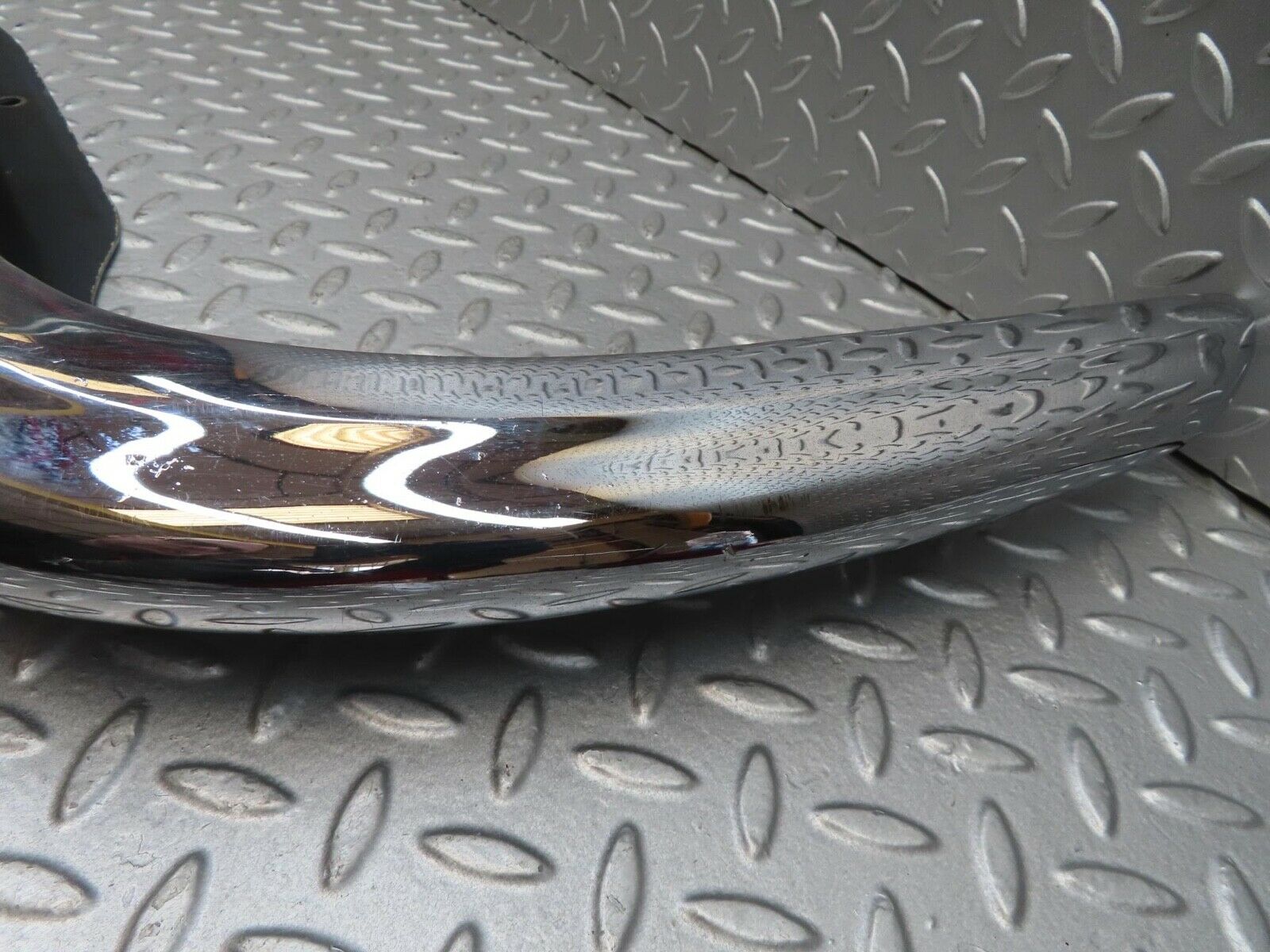 13179 Mercedes-Benz W111 Front Left Upper Bumper Chrome