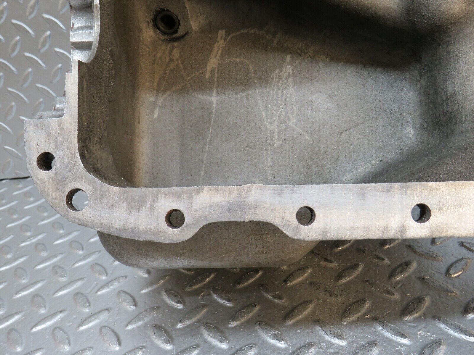 0336 Mercedes-Benz W120 180D Ponton Engine Oil Pan Aluminium 1810101913