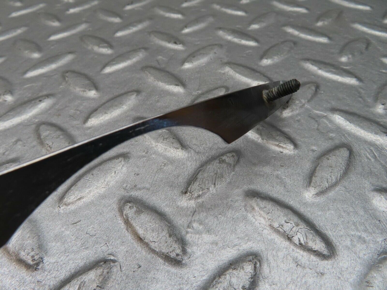 12922 Mercedes-Benz W111 220SE Dashboard Chrome Trim Left Side 1106890172