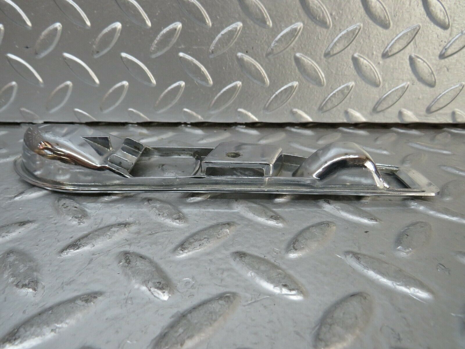 23733 Mercedes-Benz C107 450SL Interior Door Handle Chrome Surround Right Side