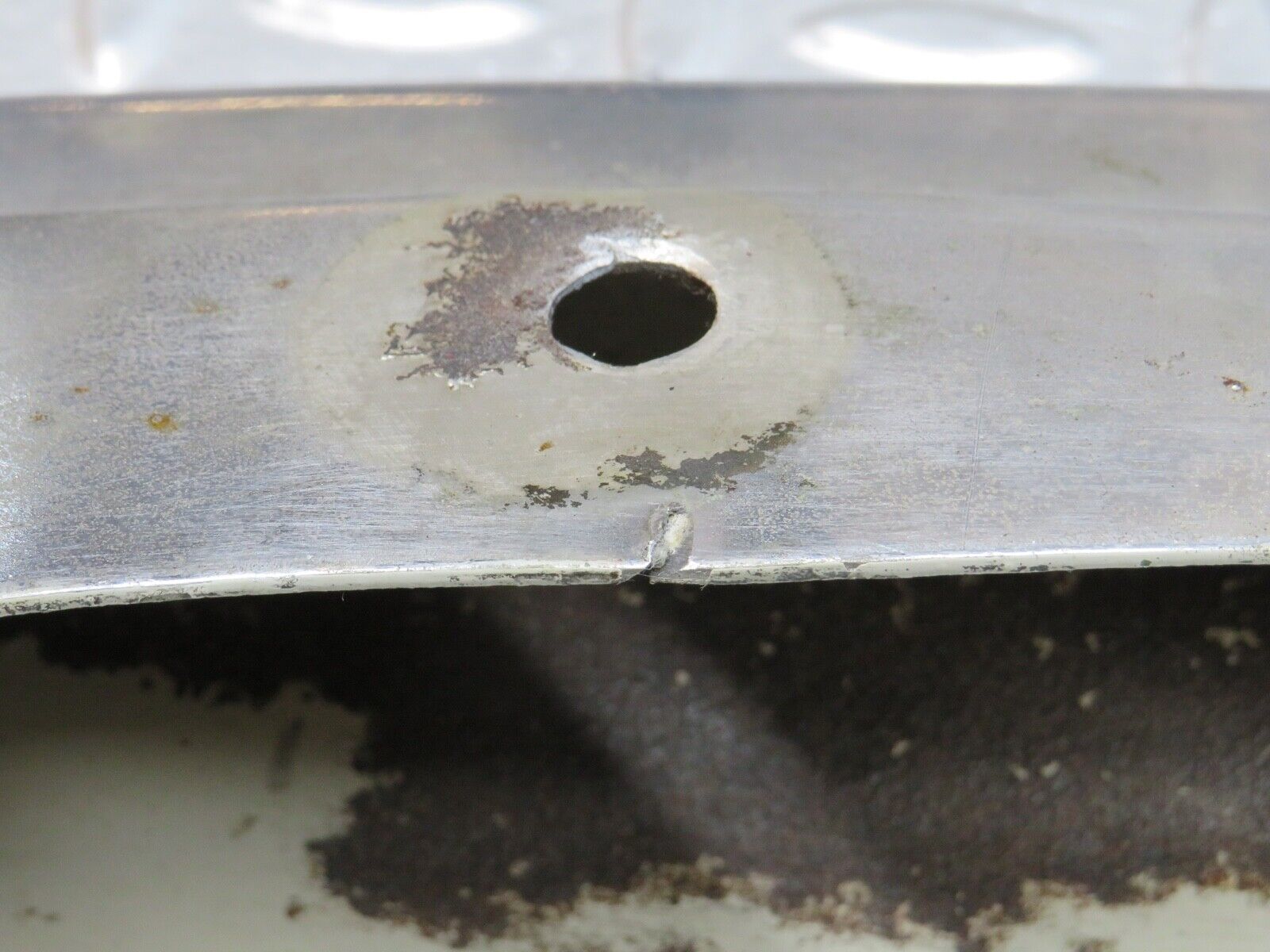 0406 Mercedes-Benz W108 280SE Front Upper Bumper Left