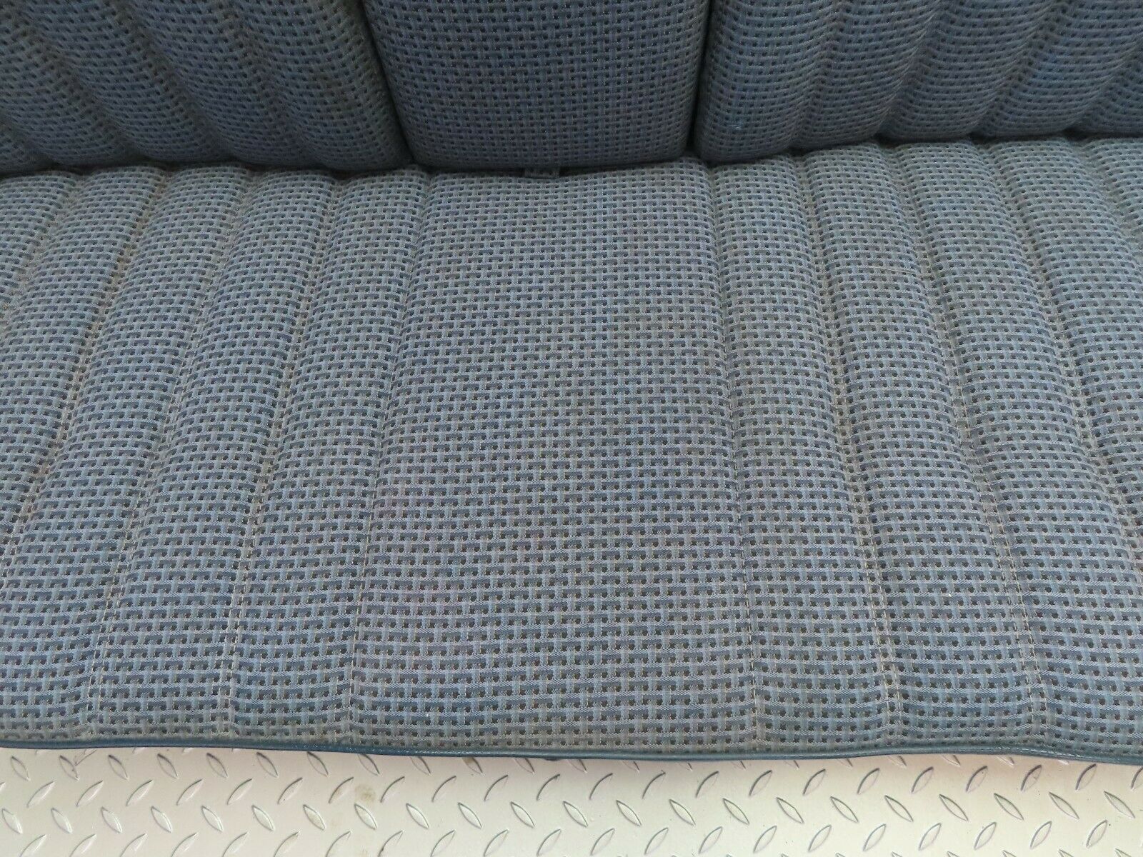 18012 Mercedes-Benz W123 200 Rear Seat Blue 1239200016/1239200050