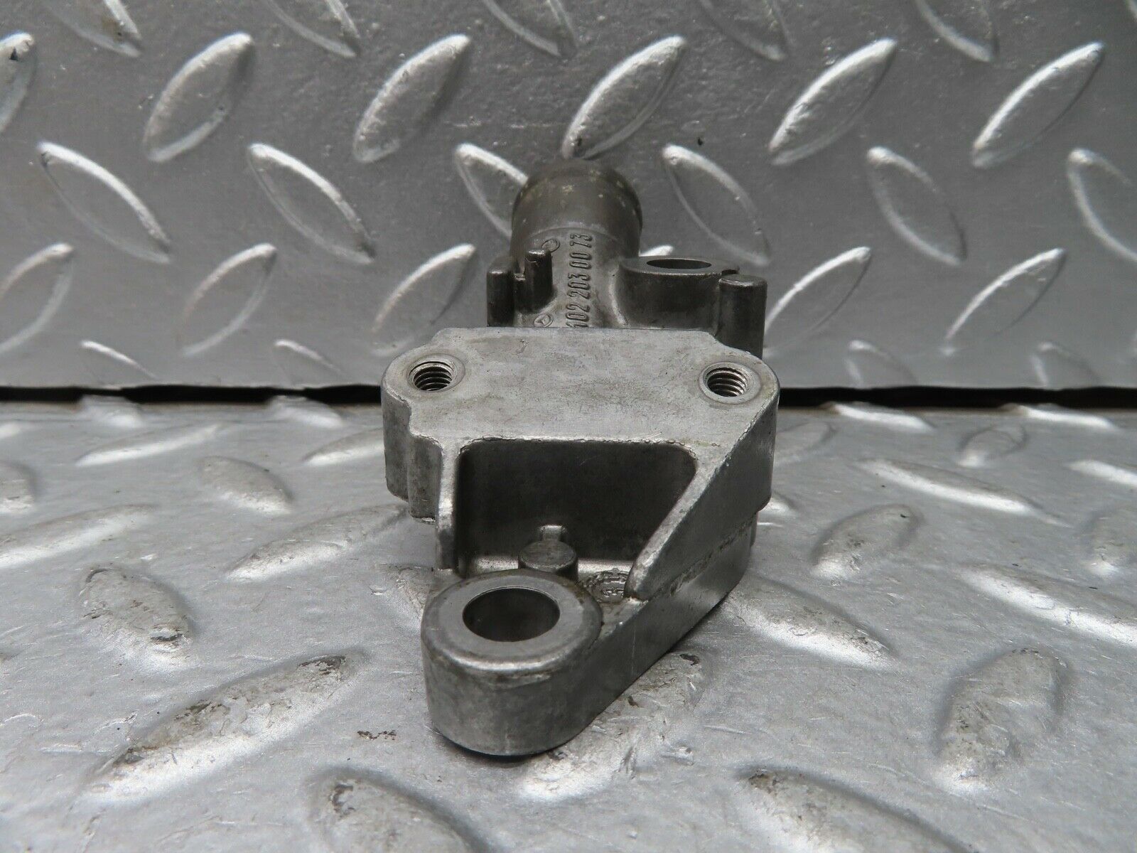 21300 Mercedes-Benz W123 230E Cooling Water Pump Housing Flange 1022030073