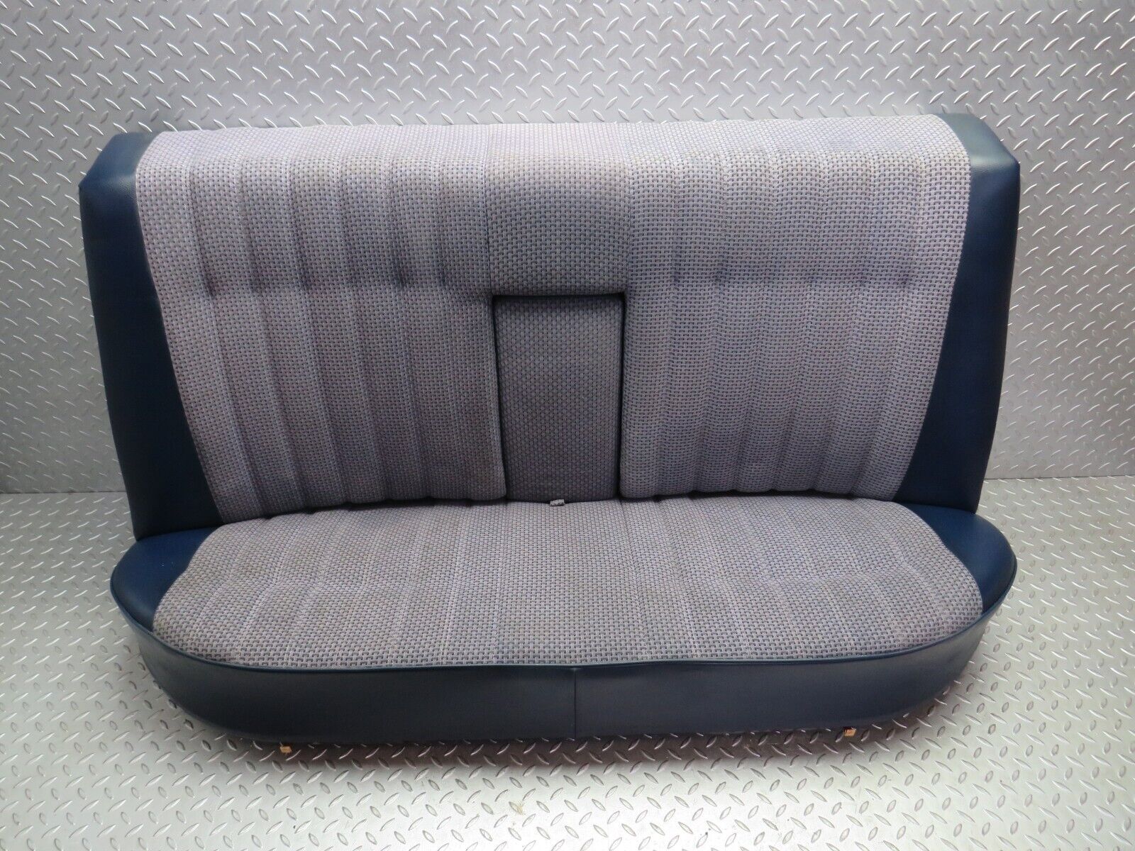 31148 Mercedes-Benz W123 200D Rear Seat Blue 1239200050 1239200016