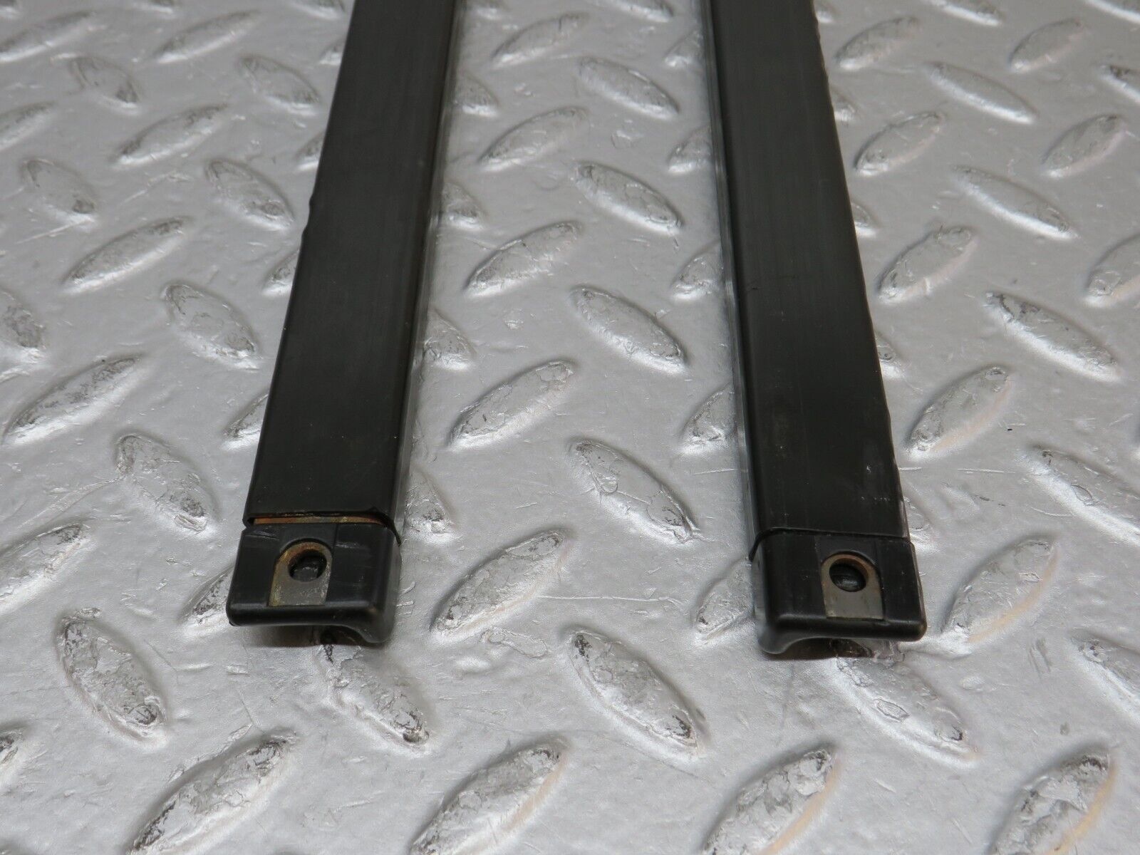 37972 Mercedes-Benz A124 320E Cabriolet Front Seat Belt Runner Pair
