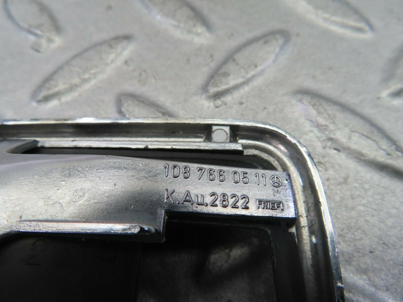 8657 Mercedes-Benz W108 Chrome Frame For Door Opener Left 1087660511