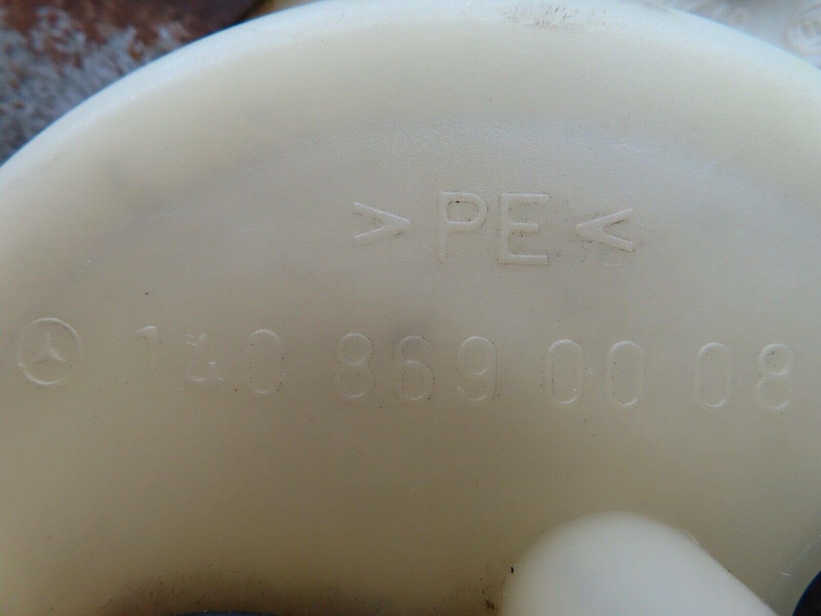 19648 Mercedes-Benz C140 CL420 Coupe Washer Fluid Reservoir Tank 1408600260