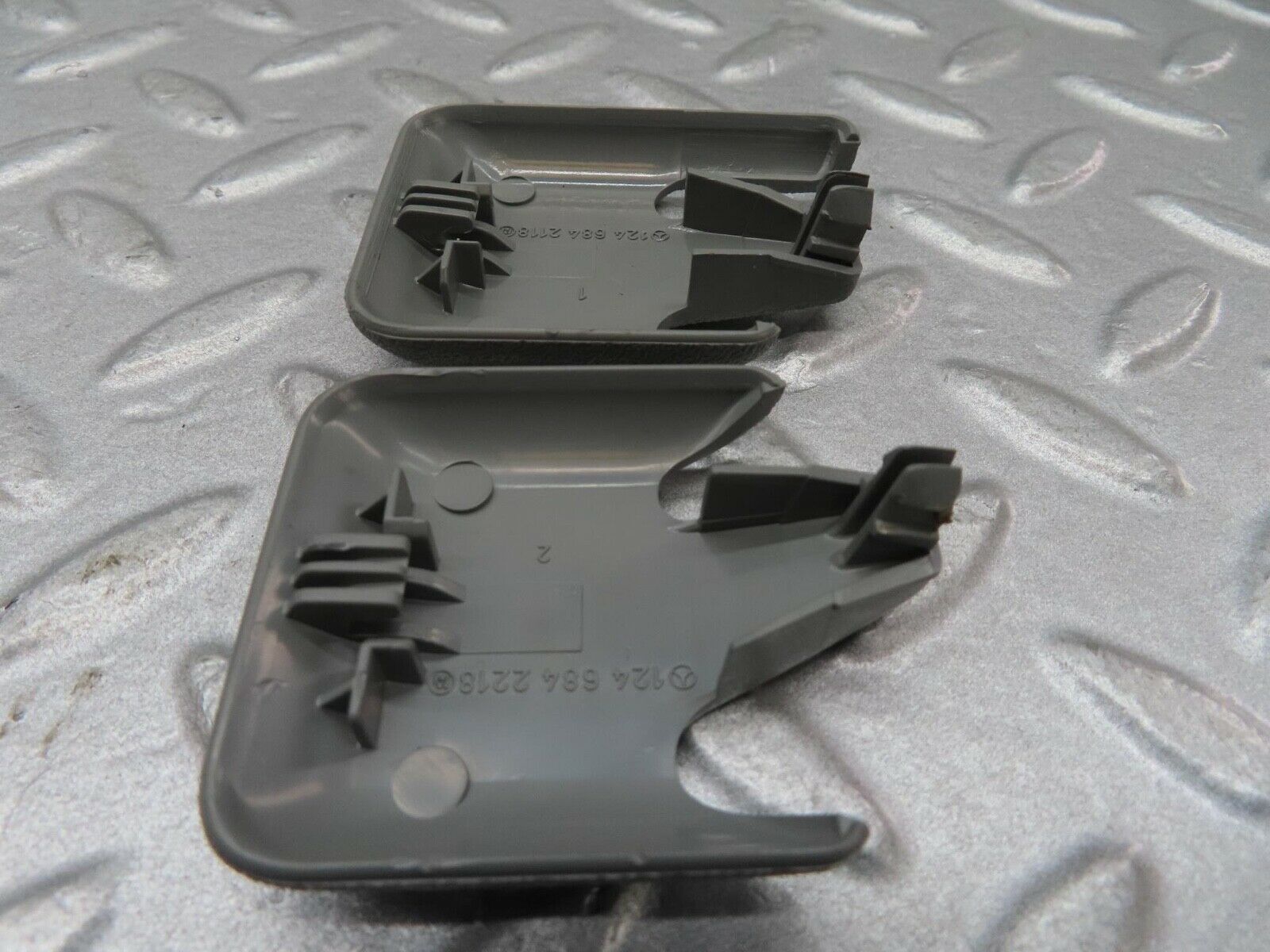 16498 Mercedes-Benz W124 260E Front Seat Rail Trim Cover 1246842118