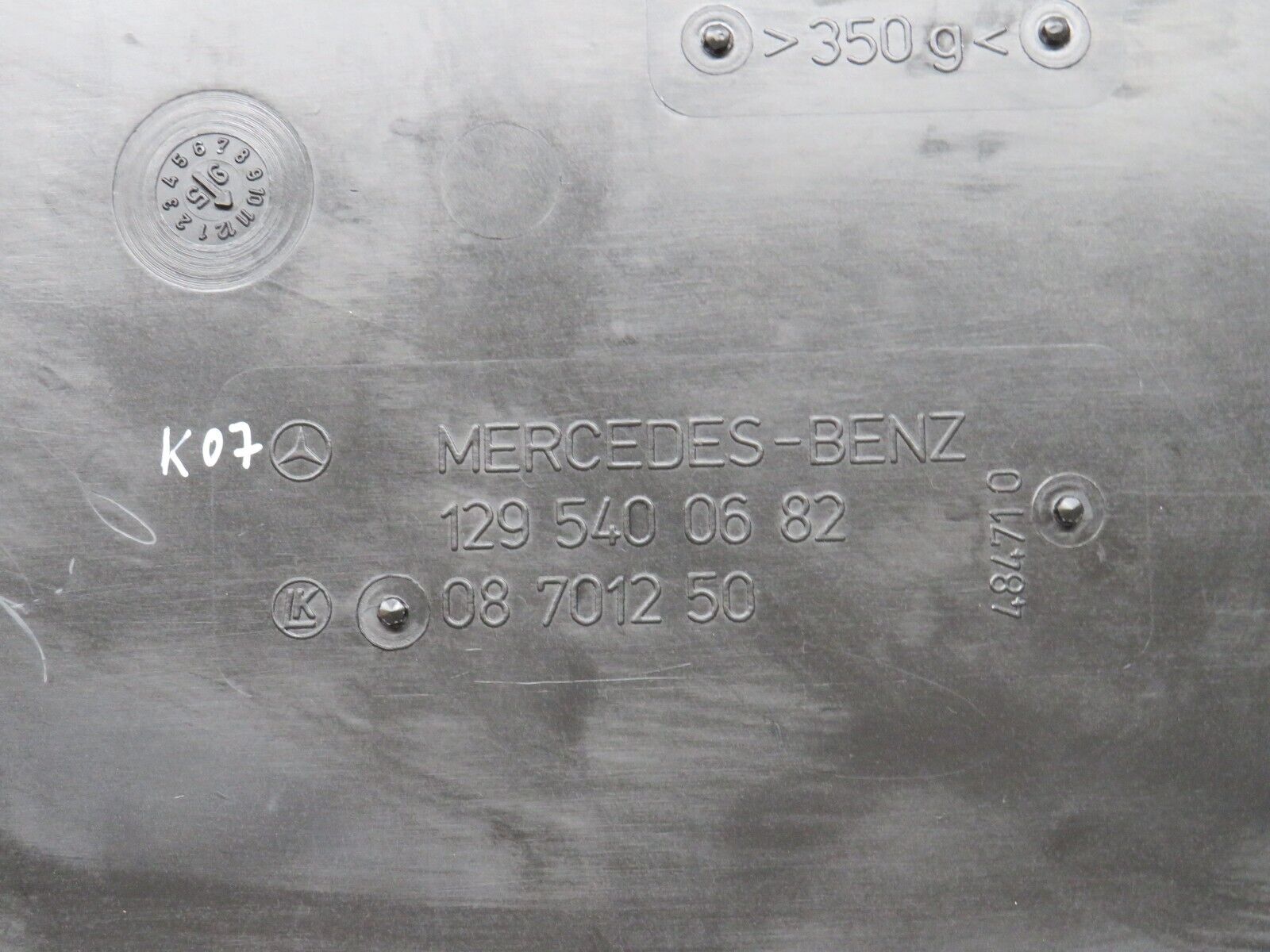 39334 Mercedes-Benz R129 320SL Coupe Fuse Box Housing 1295401124 1040048470