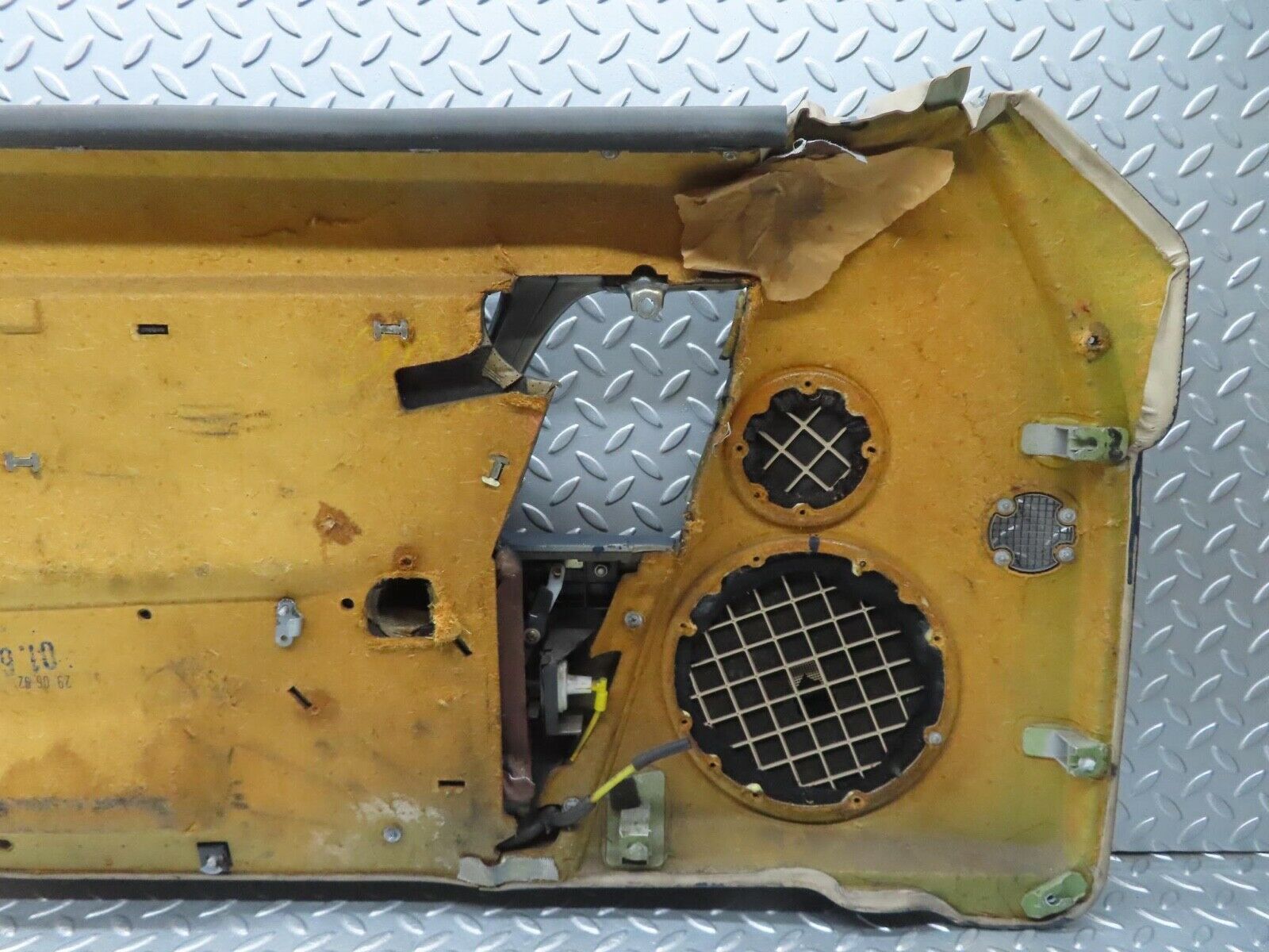 11869 Mercedes-Benz R129 300SL Coupe Right Door Card Blue