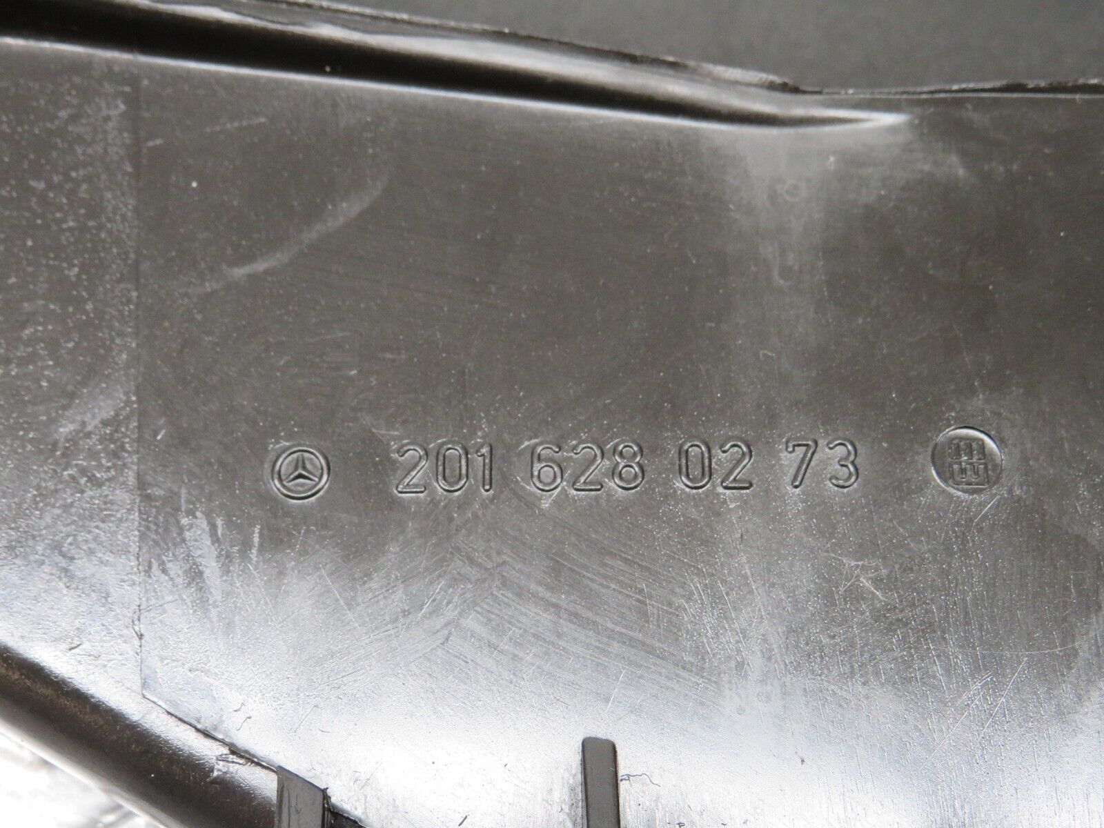 25141 Mercedes-Benz W201 190D Front Right Rain Gutter Drain Channel 2016280273