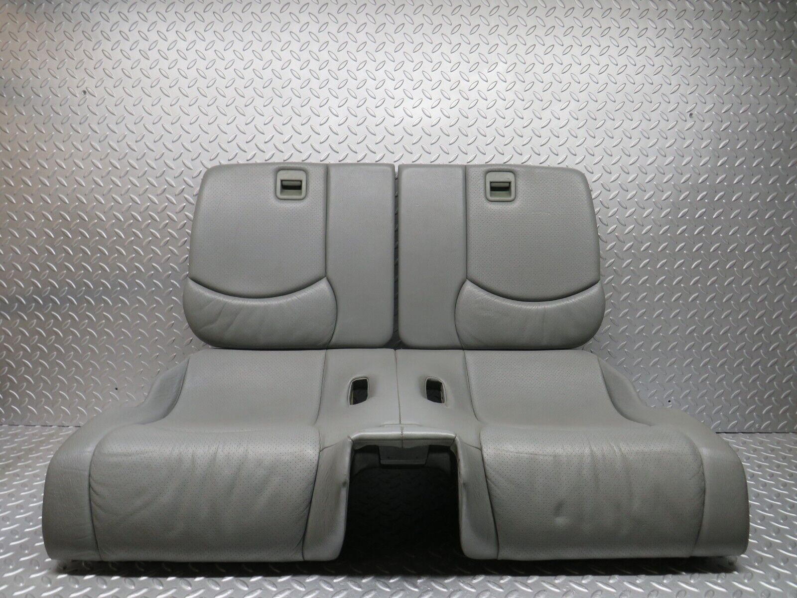 39810 Mercedes-Benz R129 320SL Coupe Rear Seat Grey Leather 1299220101 129920021