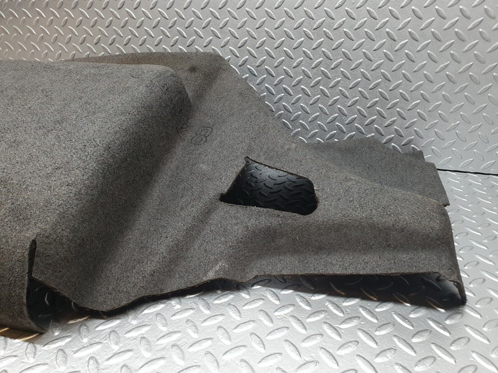 41044 Mercedes-Benz W126 300SE Trunk Cover Panel Left Side Brown