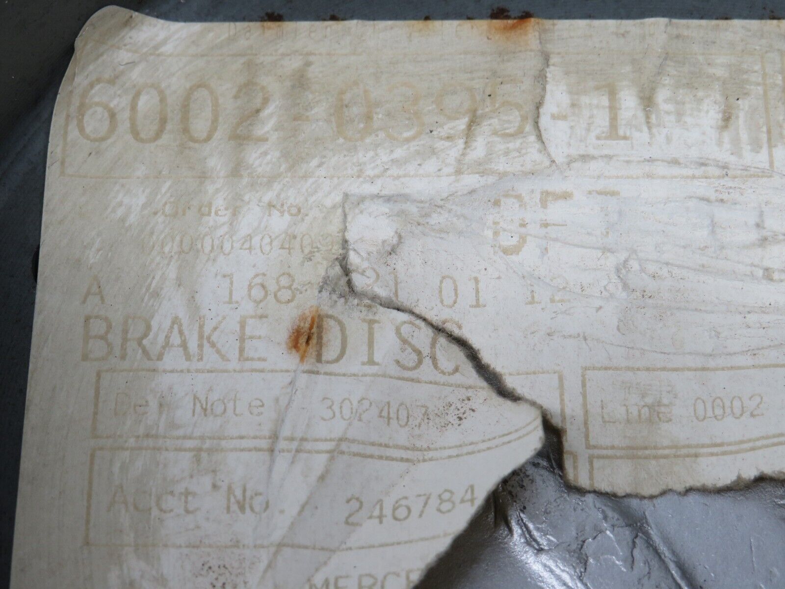 38221 Mercedes-Benz W168 Front Brake Discs Pair 260mm 1684210112