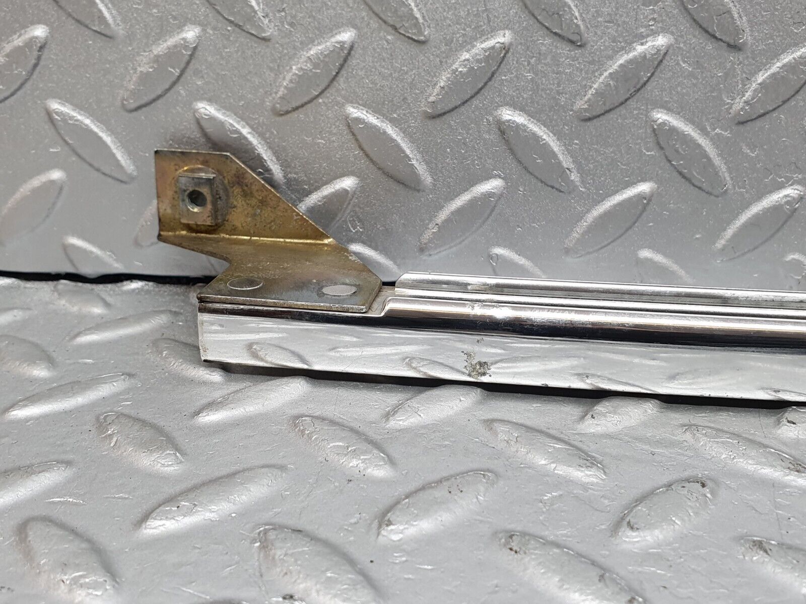 41177 Mercedes-Benz W126 300SE Rear Right Door Chrome Window Channel