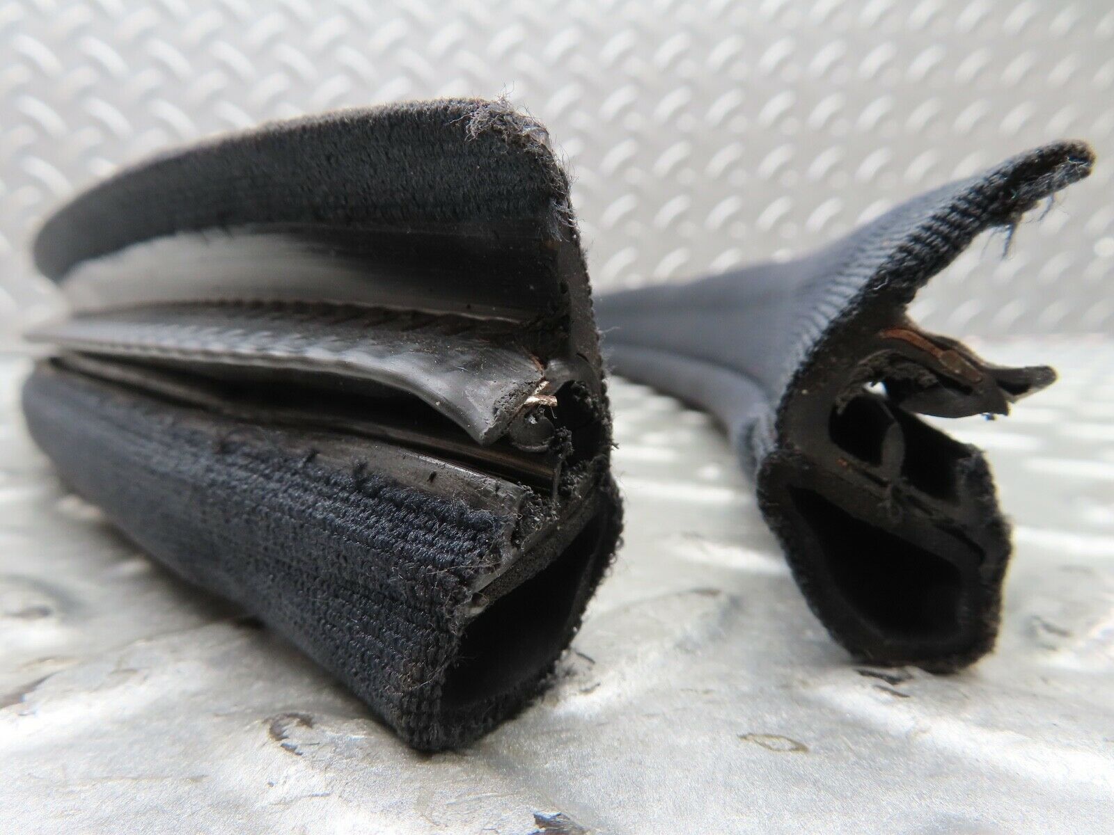 19331 Mercedes-Benz C140 CL420 Coupe Cloth Covered A Pillar Seal Pair