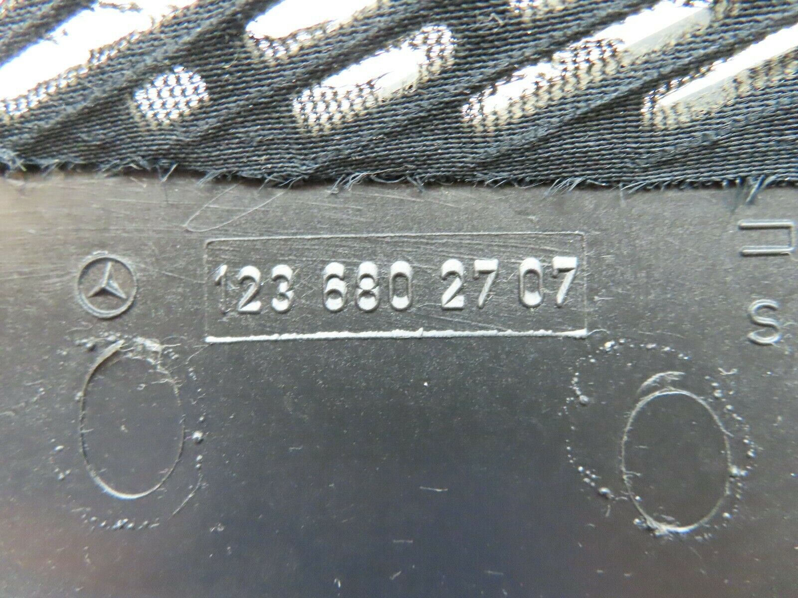 4325 Mercedes-Benz W123 230E Front Left Speaker Cover 1236802707