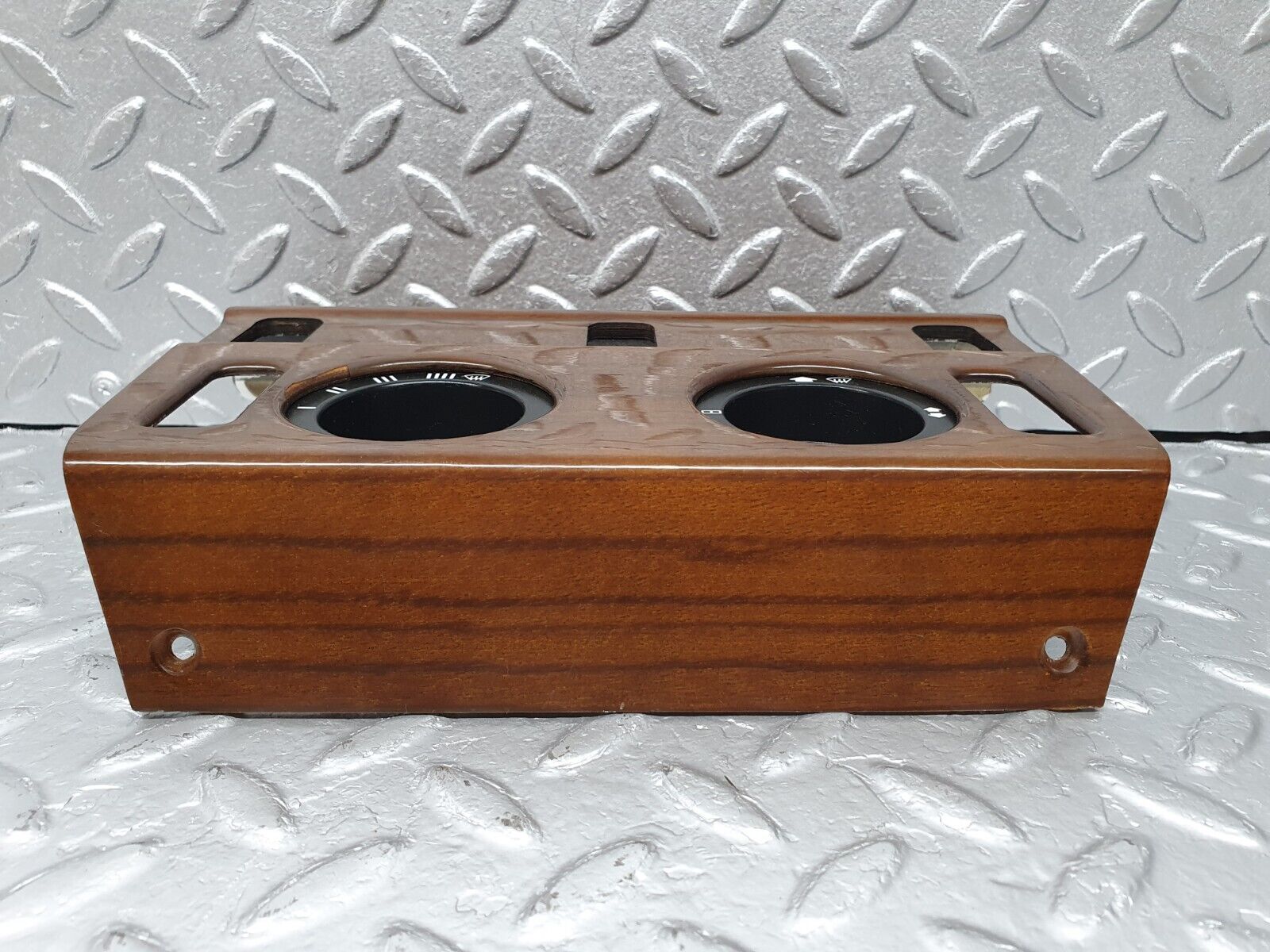 41398 Mercedes-Benz W124 200E Heater Control Panel Wood Trim 1246830275