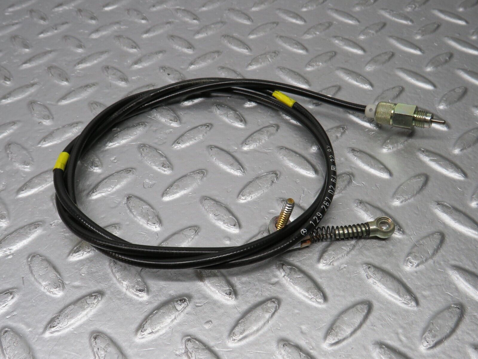 38474 Mercedes-Benz R129 280SL Coupe Steering Lock Transmission Lockout Cable 1292670264