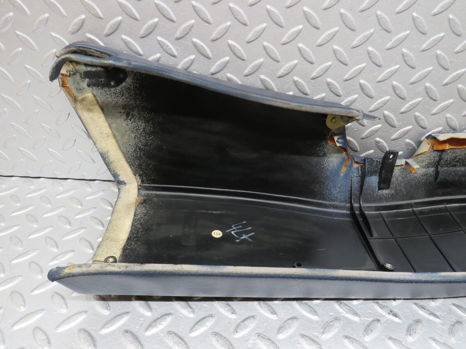 36813 Mercedes-Benz R129 300SL-24 Front Right Seat Back Cover Blue 1299103018