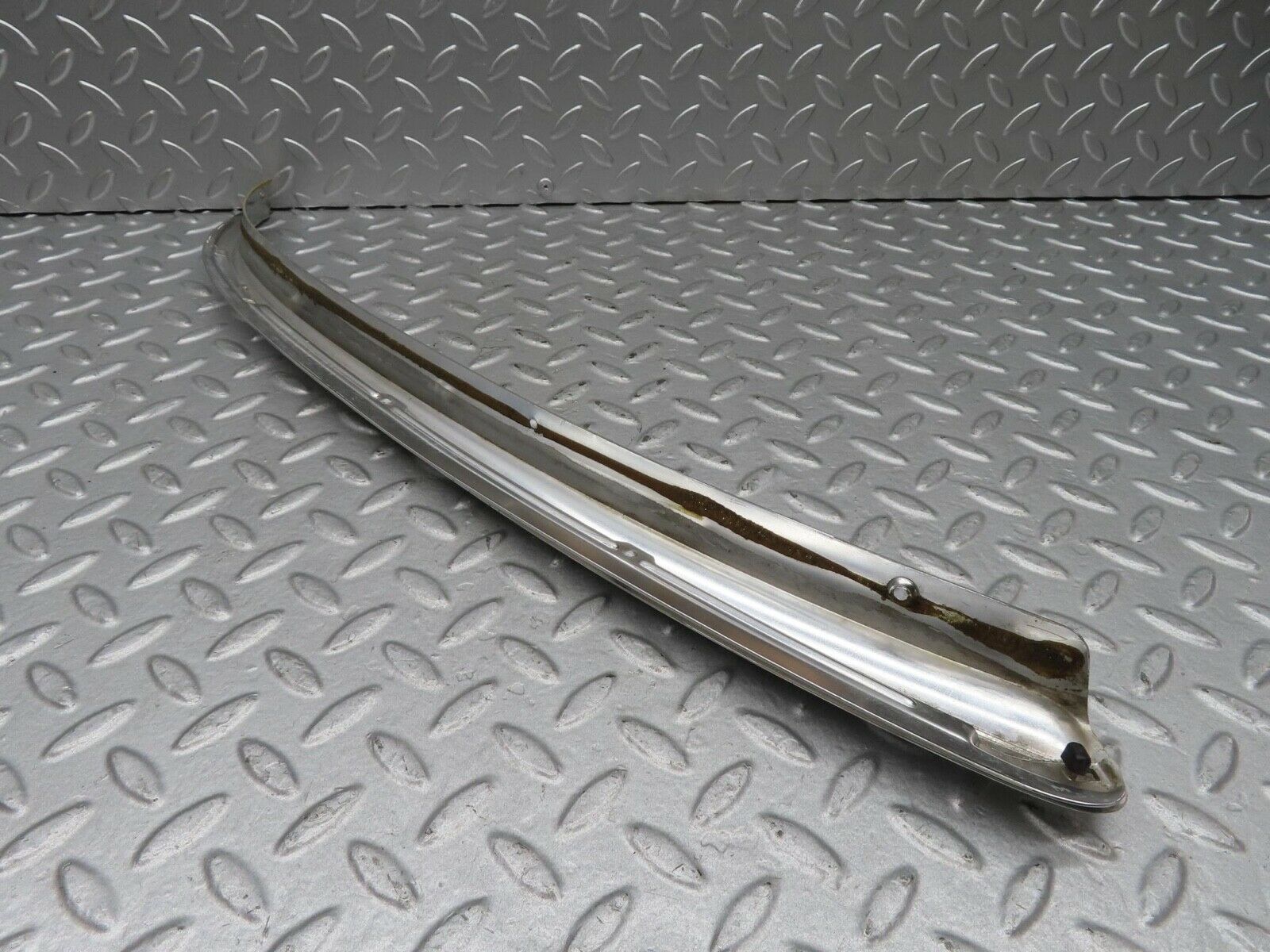14317 Mercedes-Benz W116 350SE C Pillar Chrome Moulding Trim Left Side