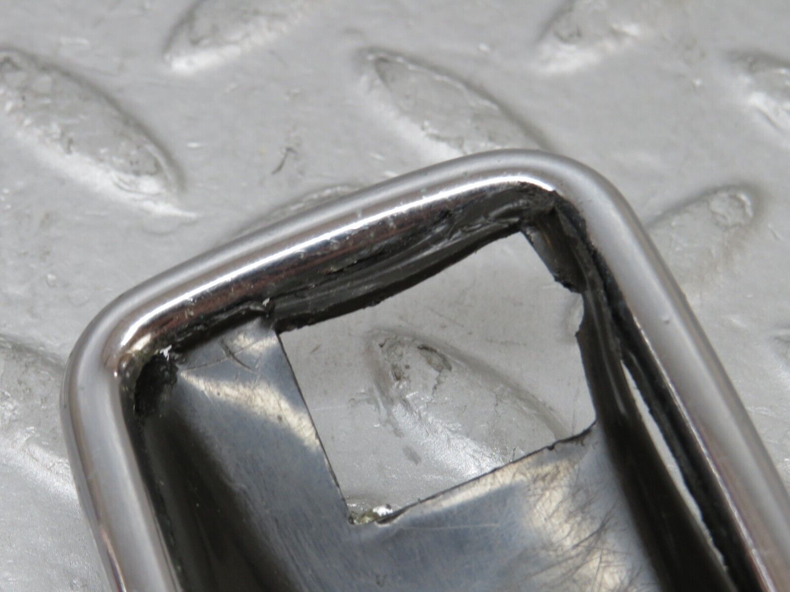 35693 Mercedes-Benz W108 Chrome Frame For Door Opener Right 1087660611