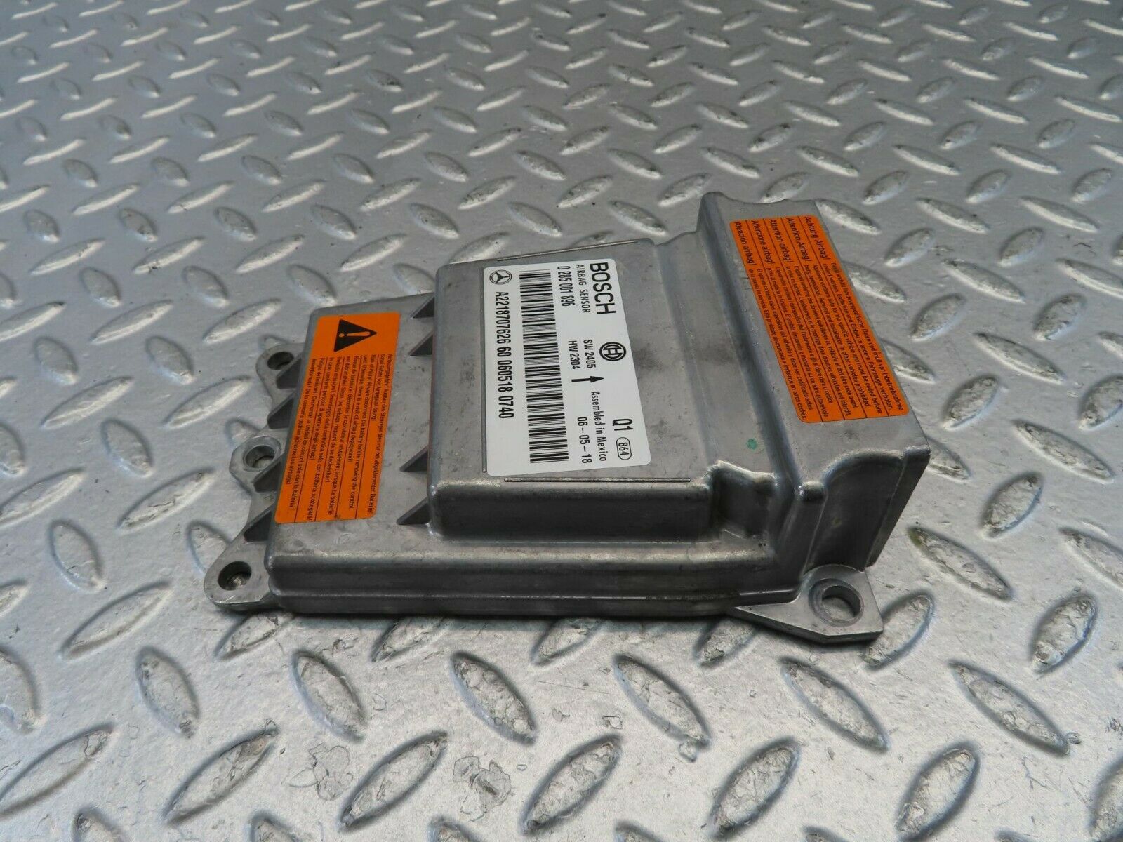 11184 Mercedes-Benz W221 S320 Airbag Module 0285001896