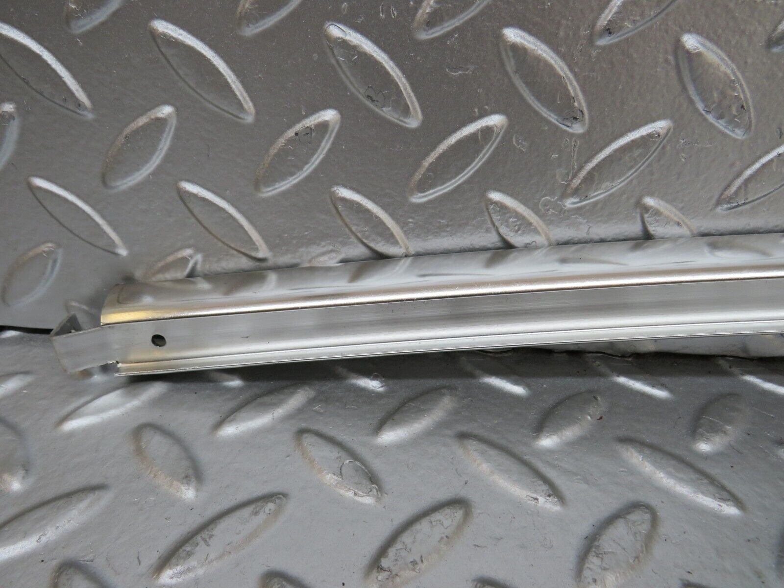 26784 Mercedes-Benz W123 240D Rear Right Chrome Window Channel