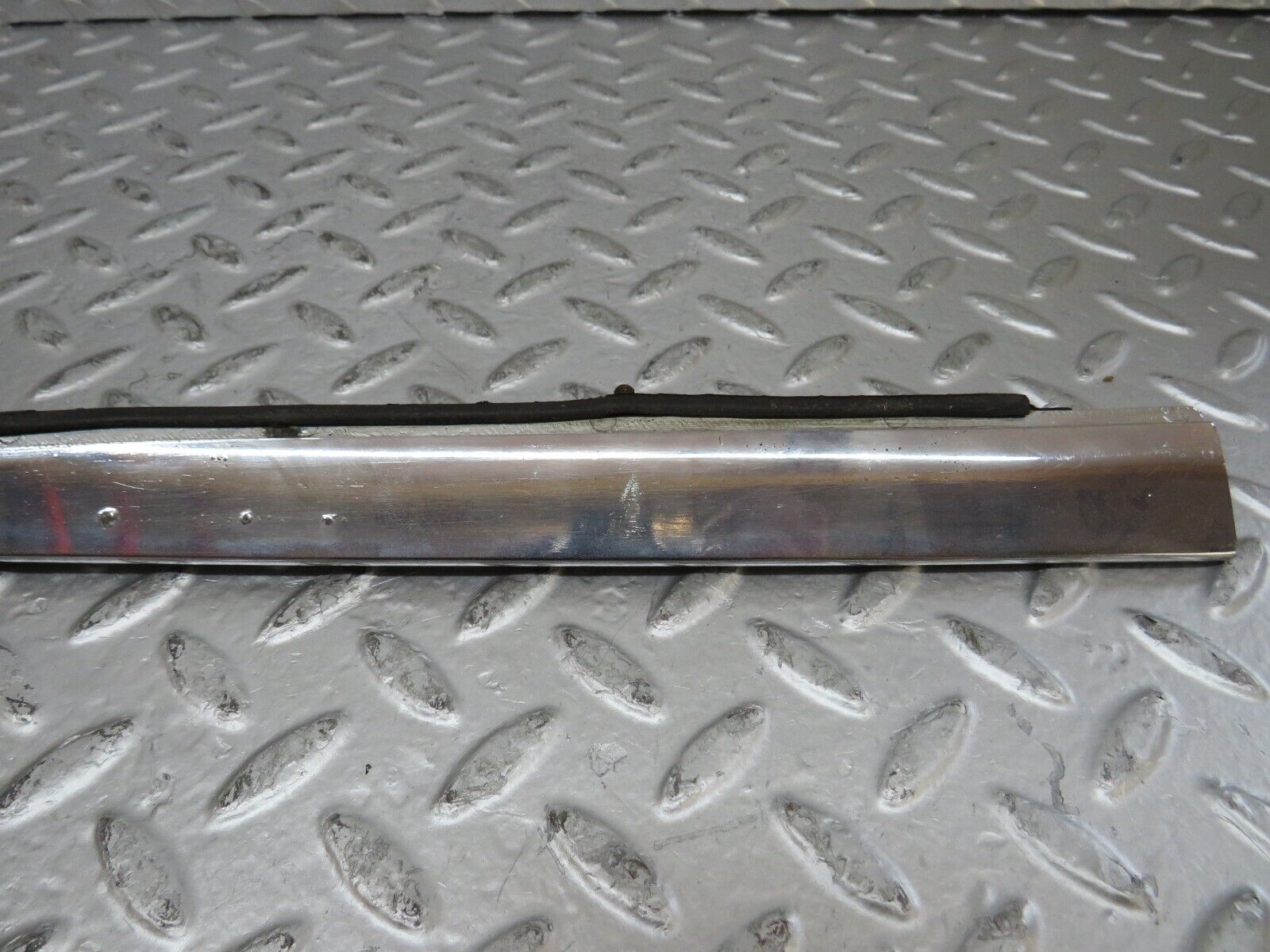 26164 Mercedes-Benz W116 450SE Trunk Chrome Moulding Trim Pair 1166900380