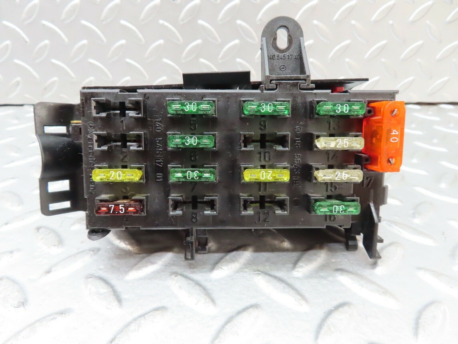 19438 Mercedes-Benz C140 CL420 Coupe Fuse Box 1405451701