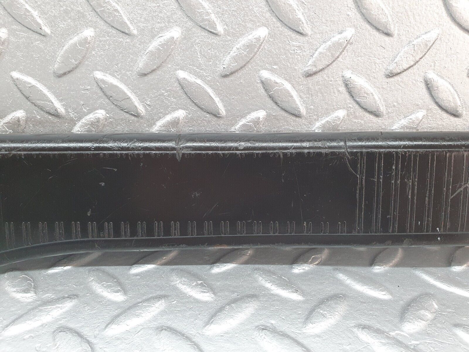 40798 Mercedes-Benz W123 300D Trunk Cover Trim Black 1236980089