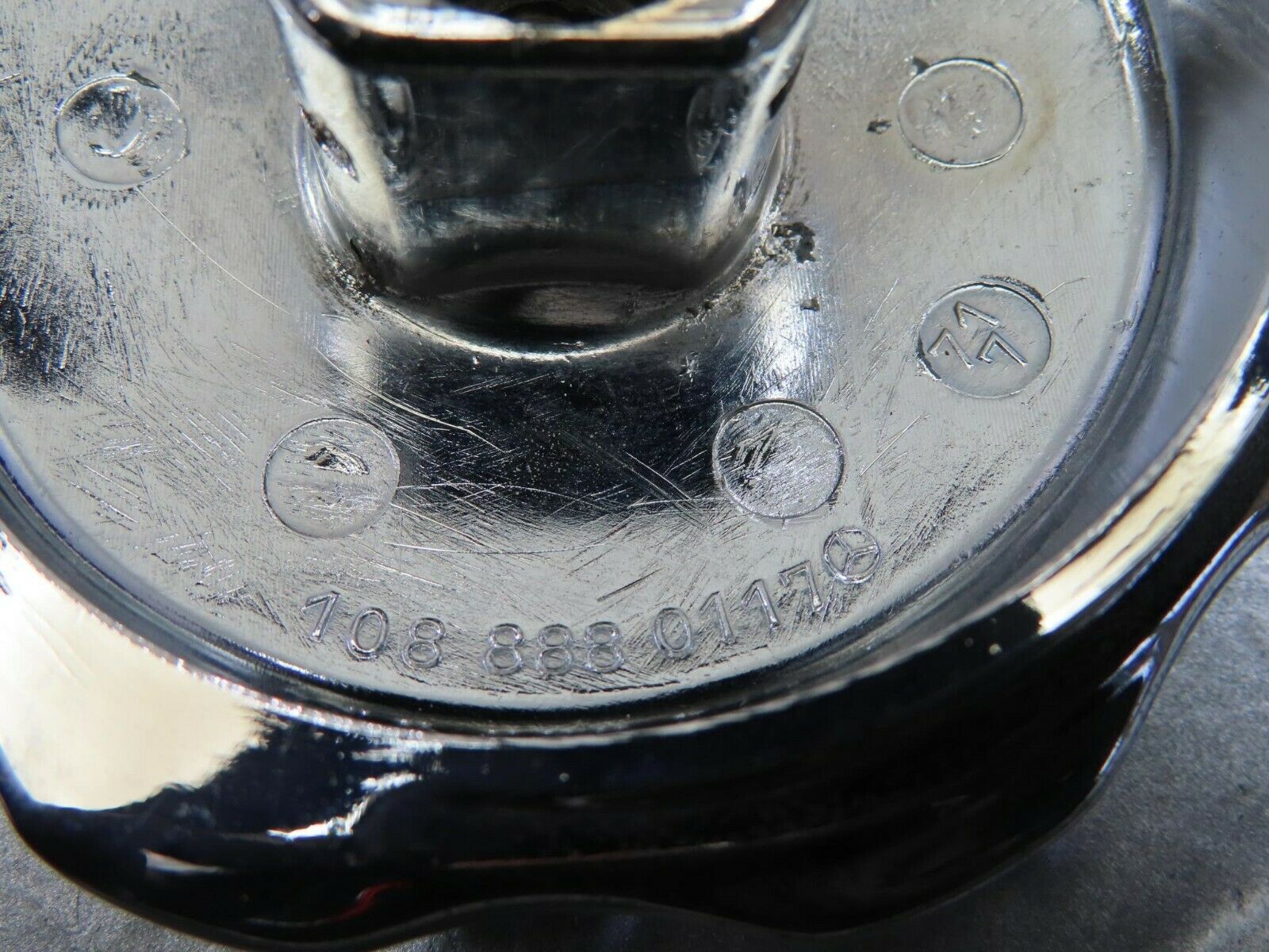 8990 Mercedes-Benz W108 Front Emblem Badge Base Holder 1088880117