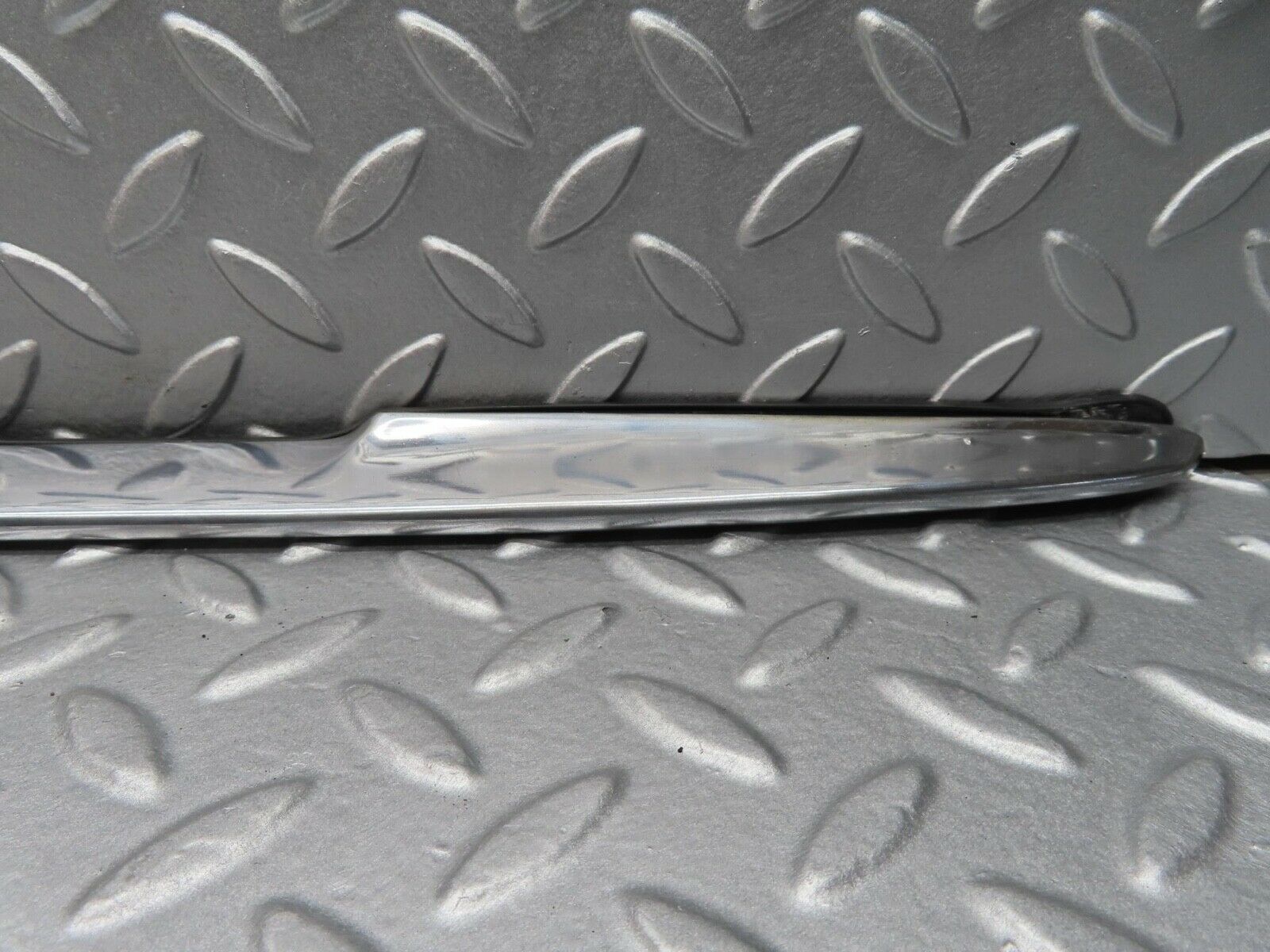 14122 Mercedes-Benz C107 280SLC Trunk Chrome Handle Moulding 1077580202