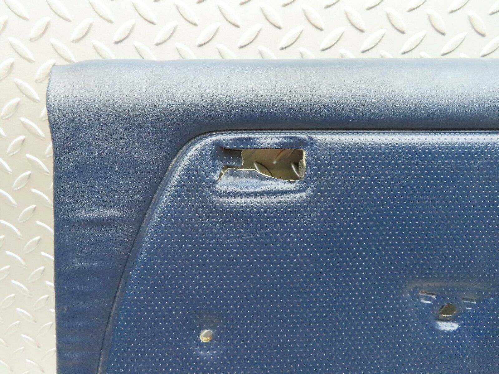 4367 Mercedes-Benz W123 230E Rear Right Door Card Blue