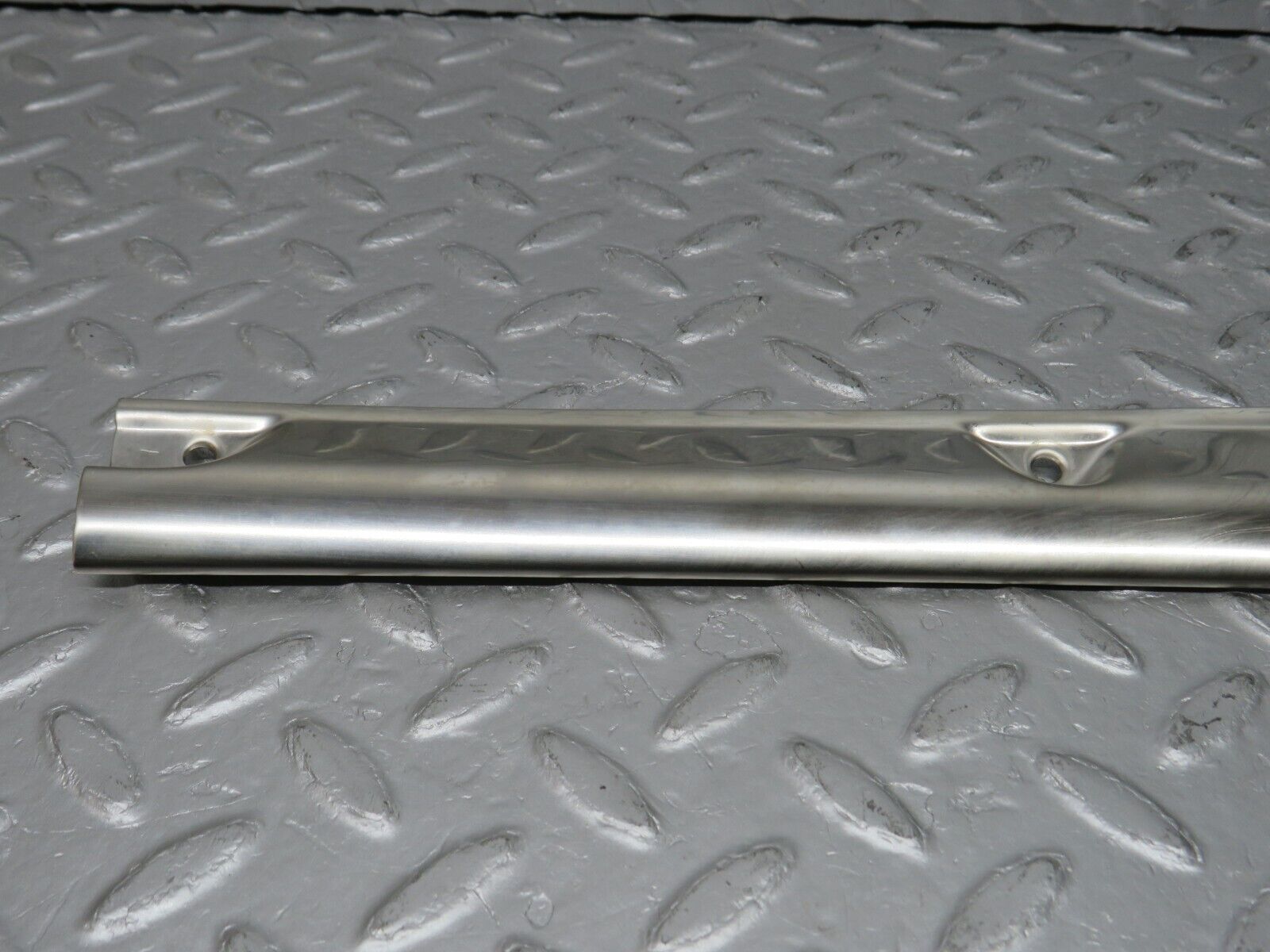 38593 Mercedes-Benz R129 280SL Coupe Folding Top Chrome Top Cover Trim Right